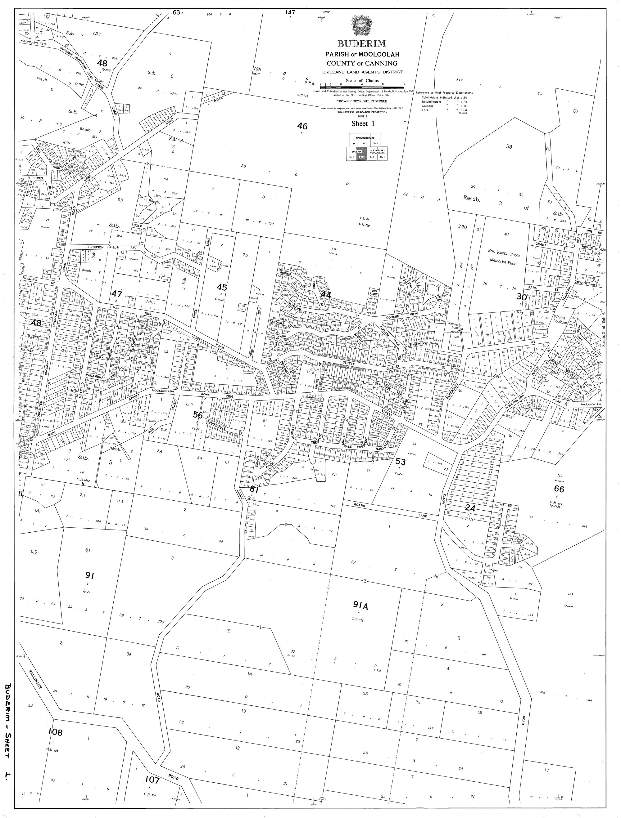 Buderim April 1969