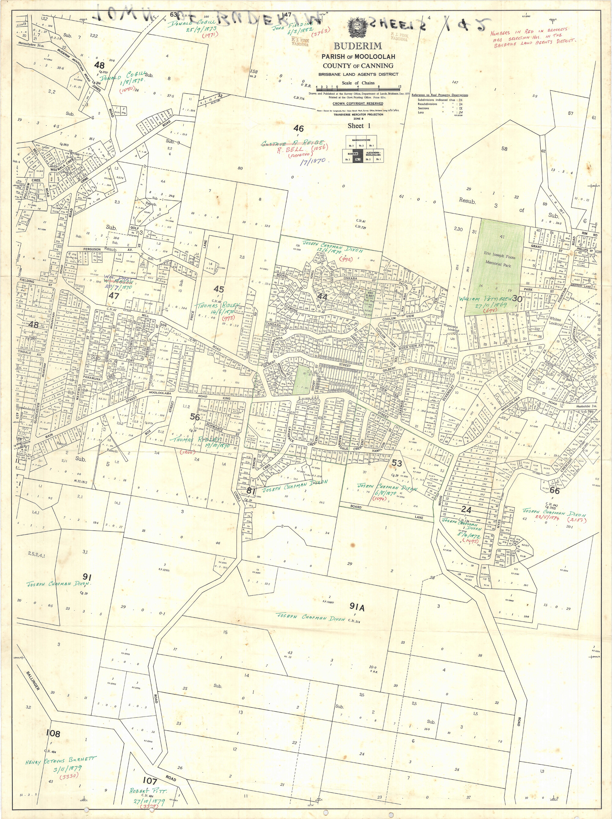 Buderim December 1972