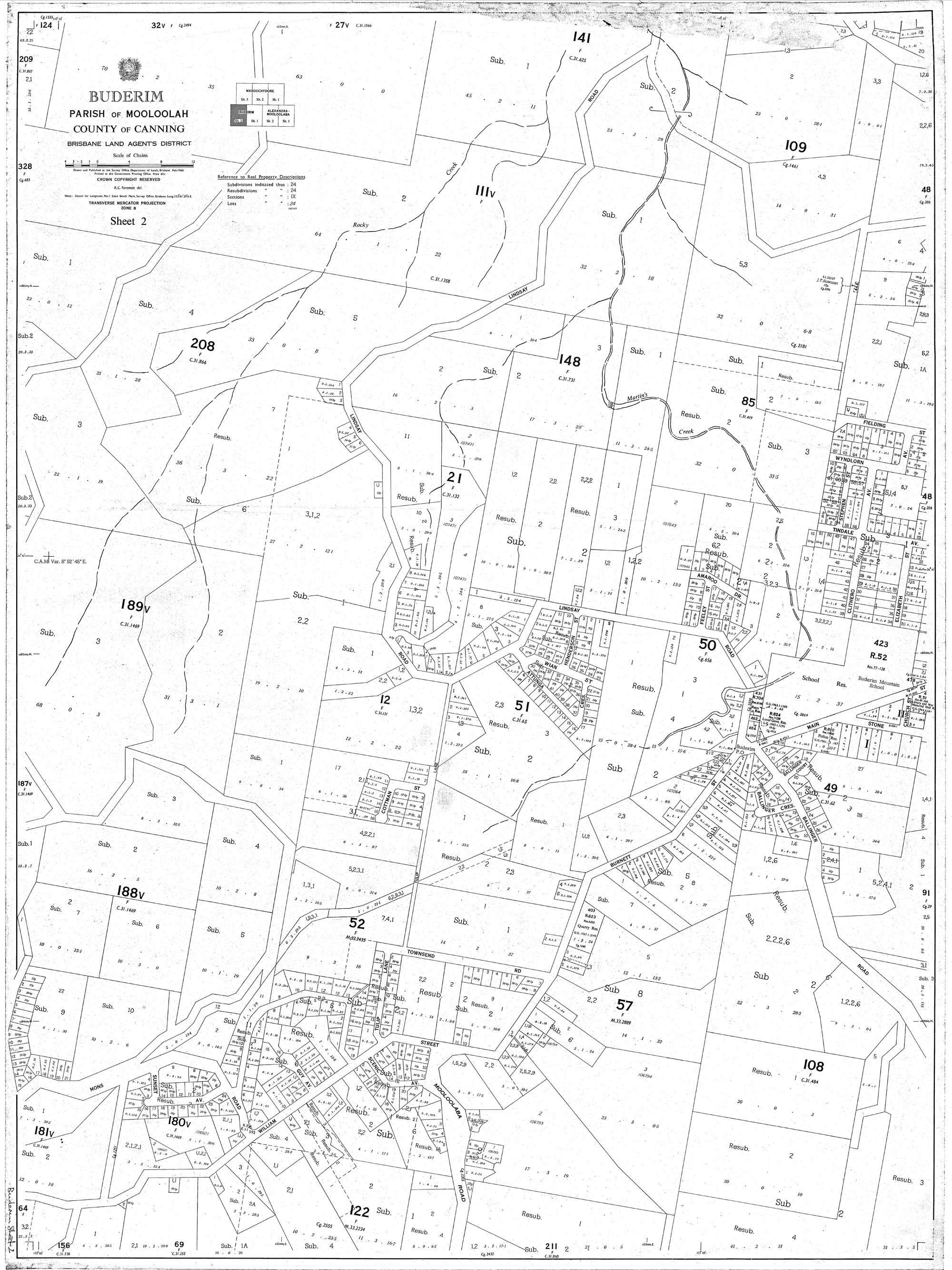Buderim - February 1966