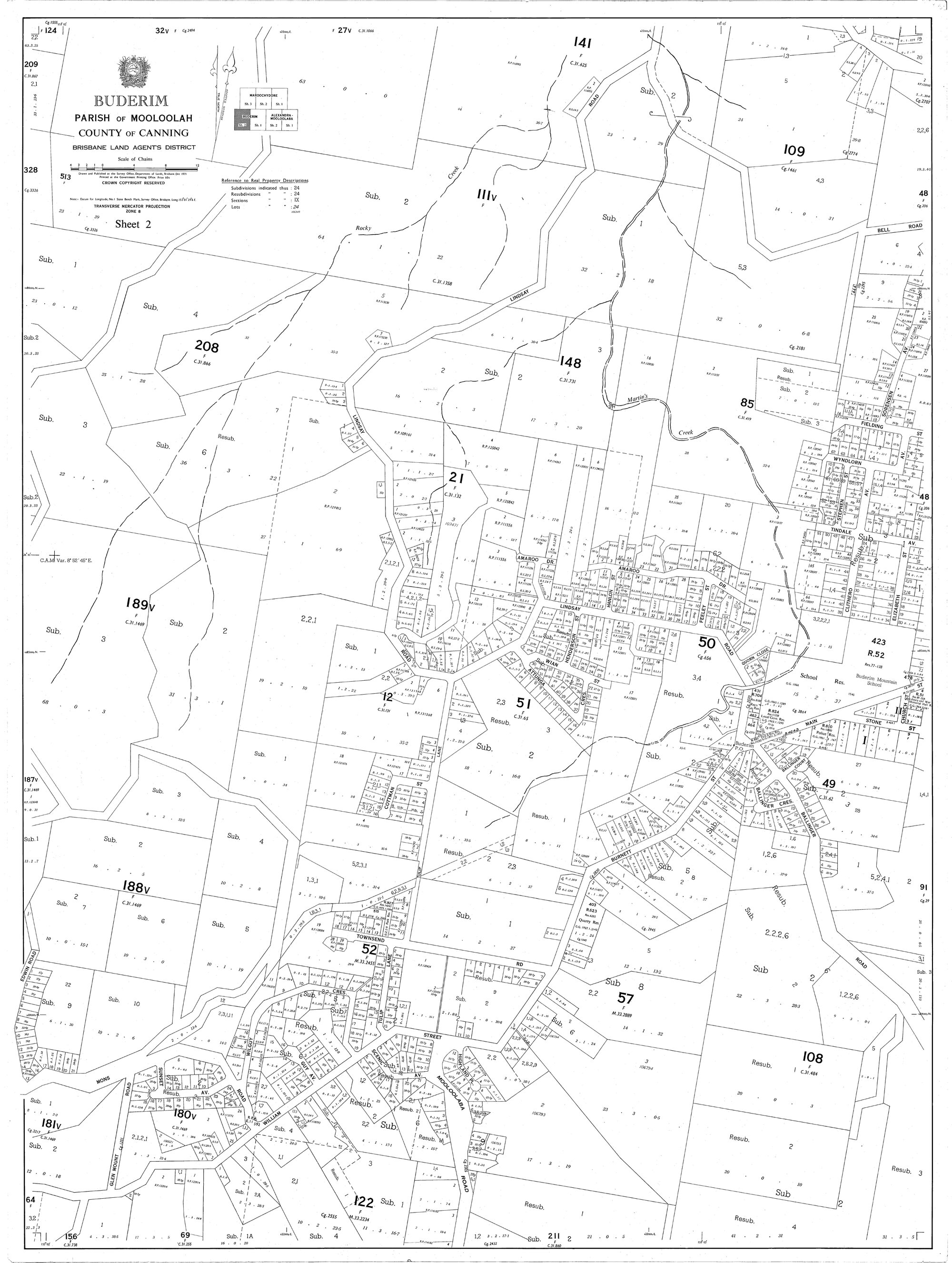 Buderim December 1971