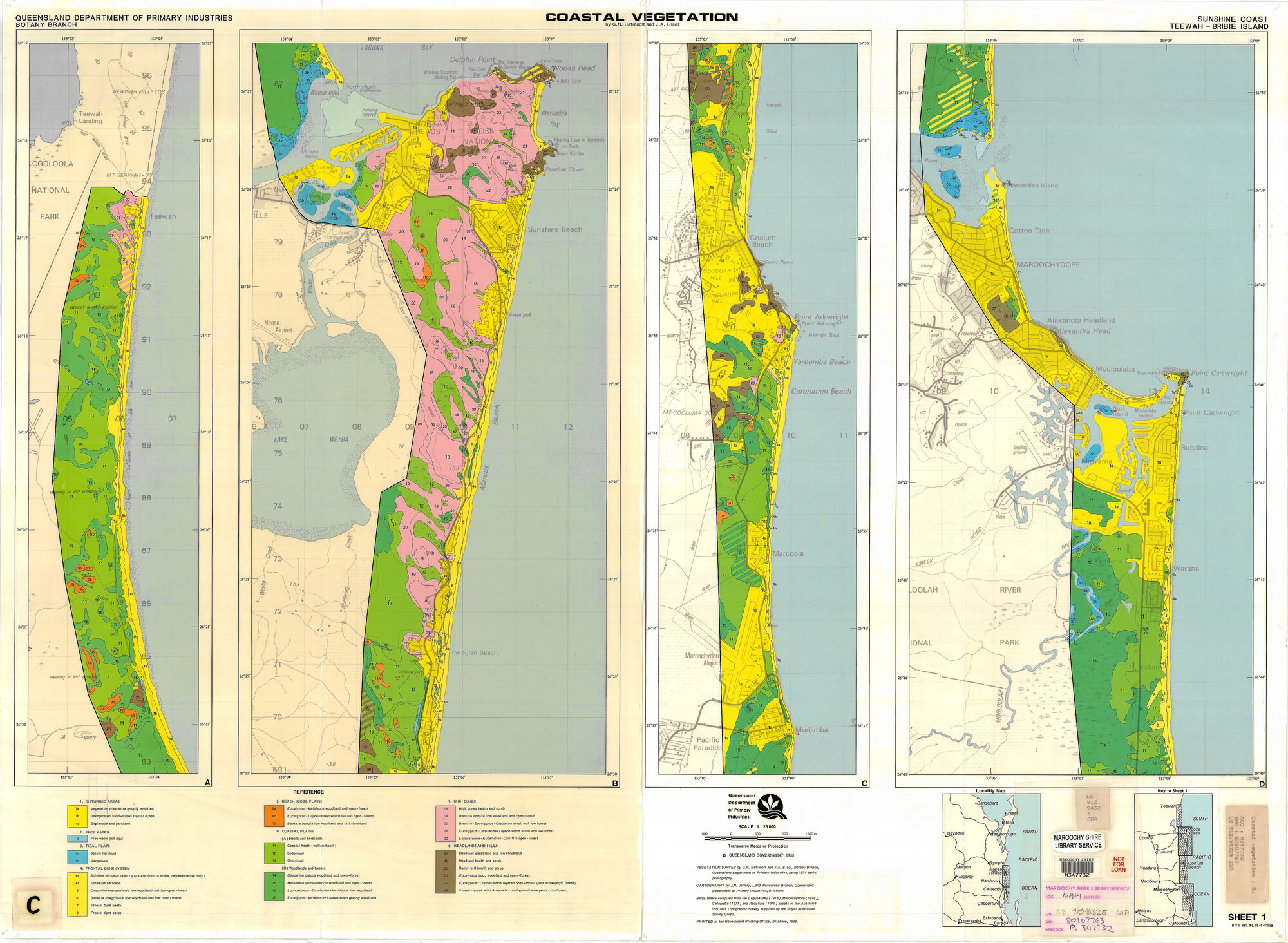 Coastal Vegetation  Map