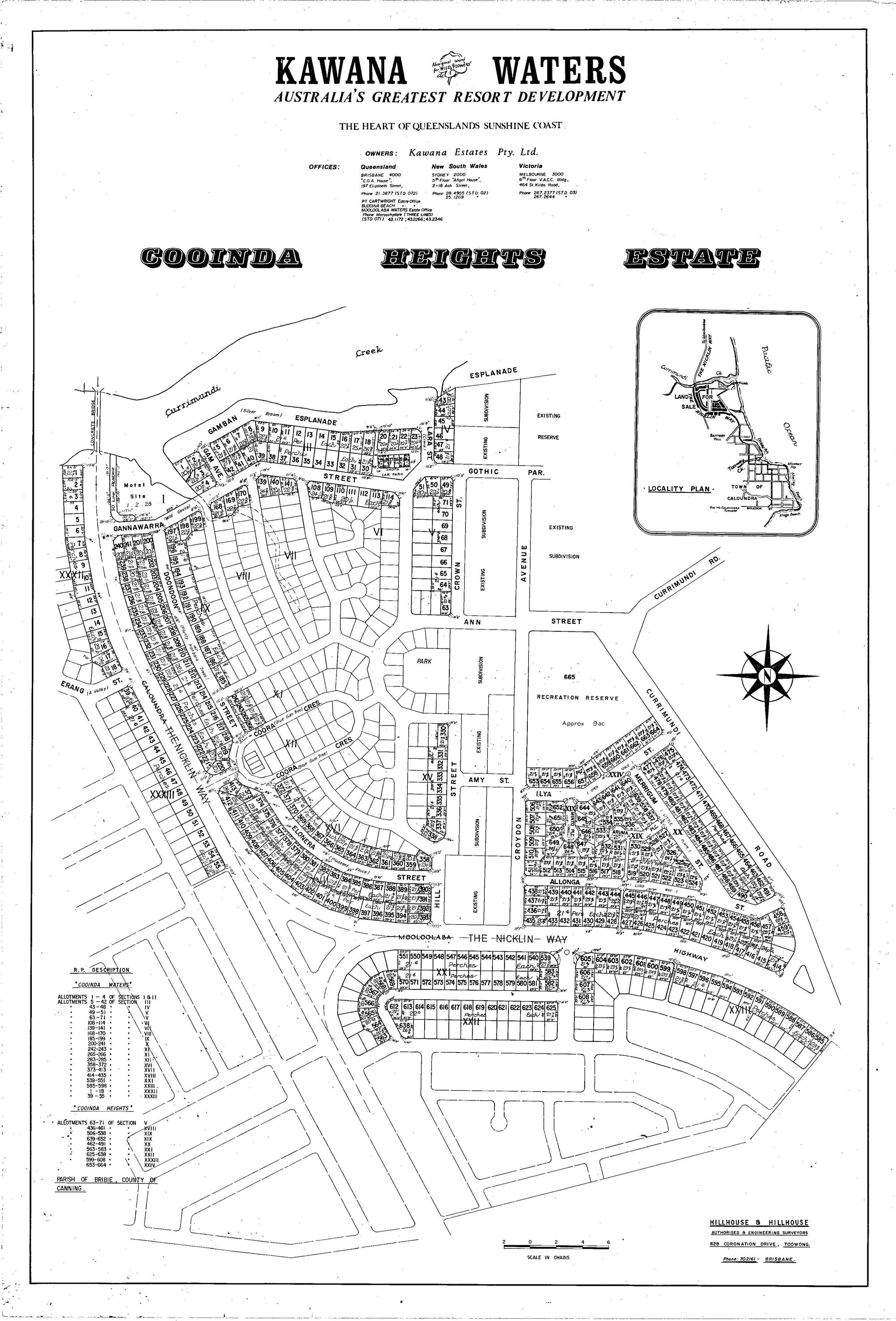 Kawana Waters - Cooinda Heights Estate