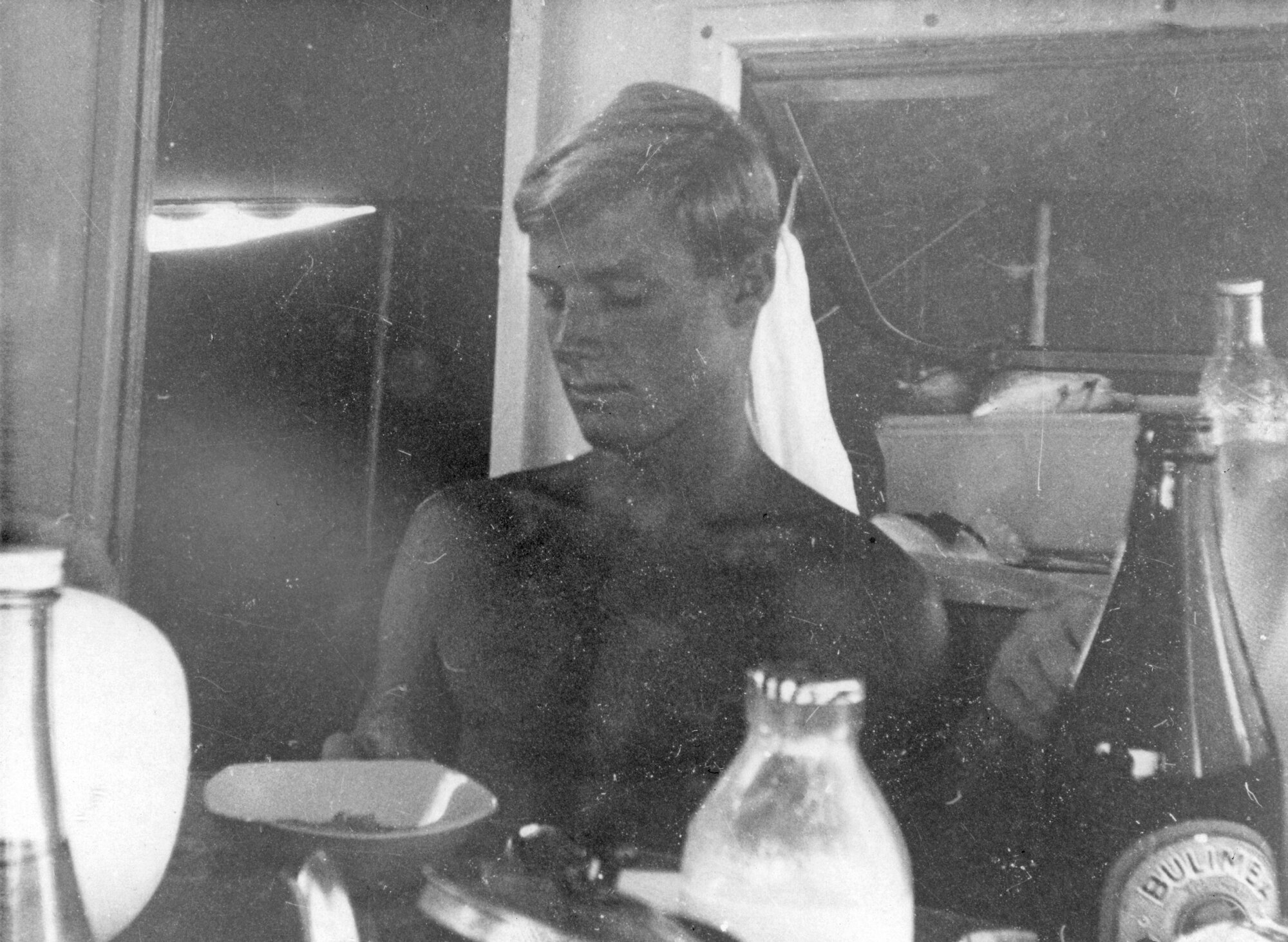 Barry Coulter Christmas 1964, 20 years old.