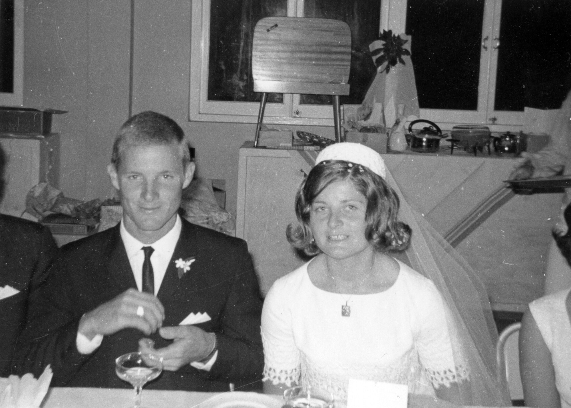 Wedding reception at Alexandra Surf Club, 27th May 1967.