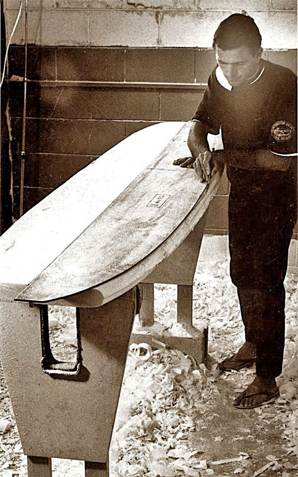 In the shaping room