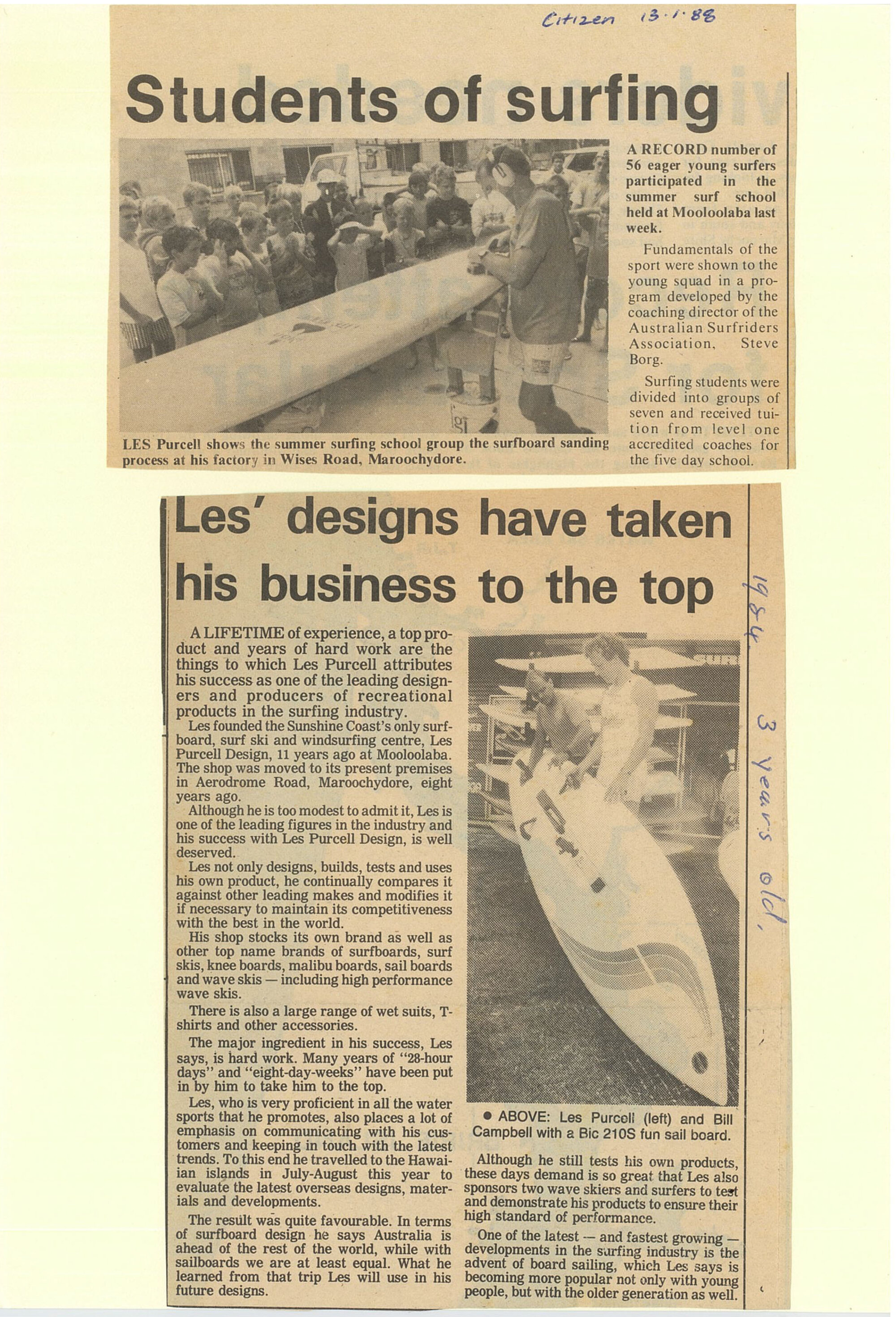 1984 News clippings