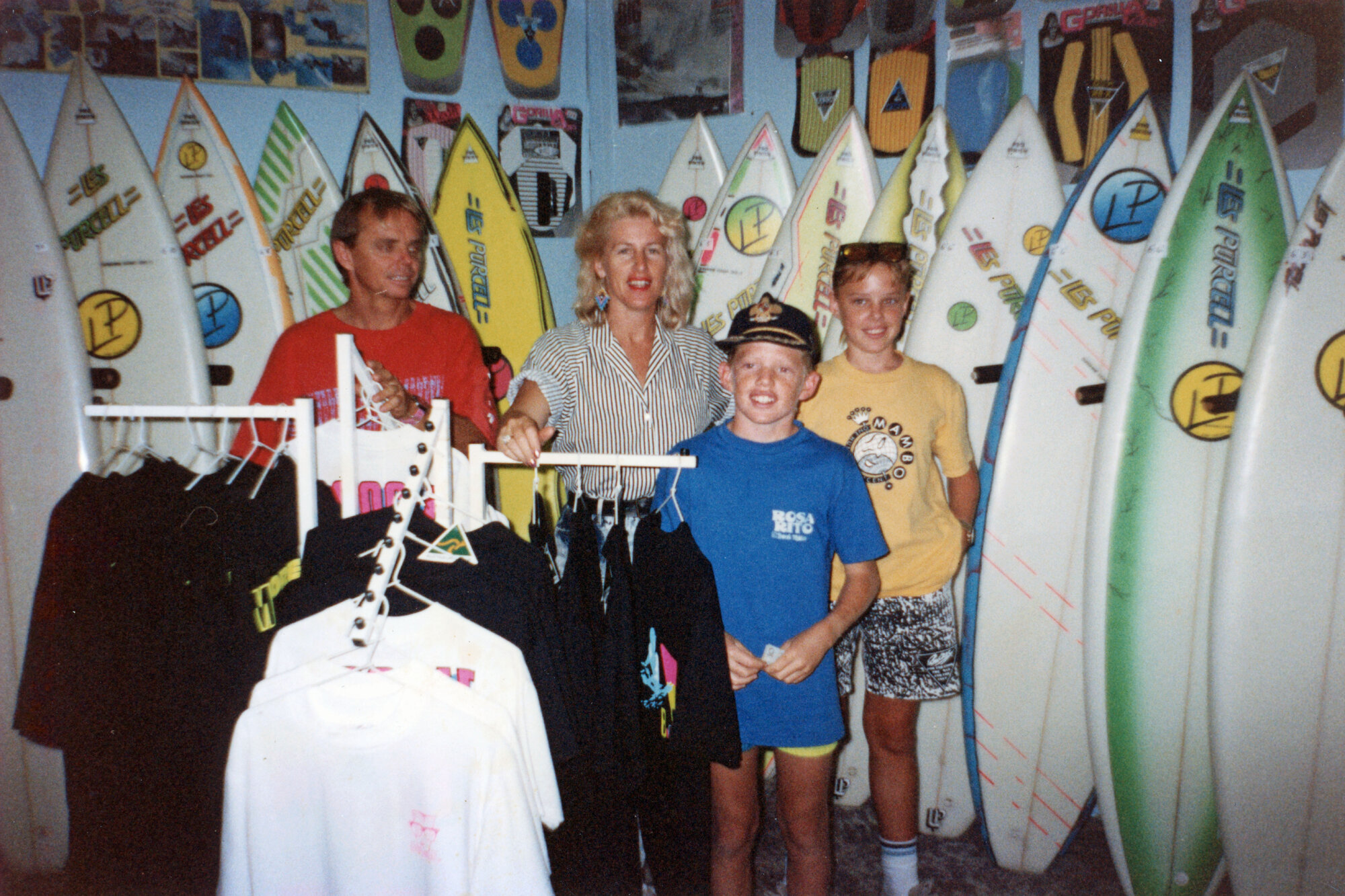 The Purcell family, 1977