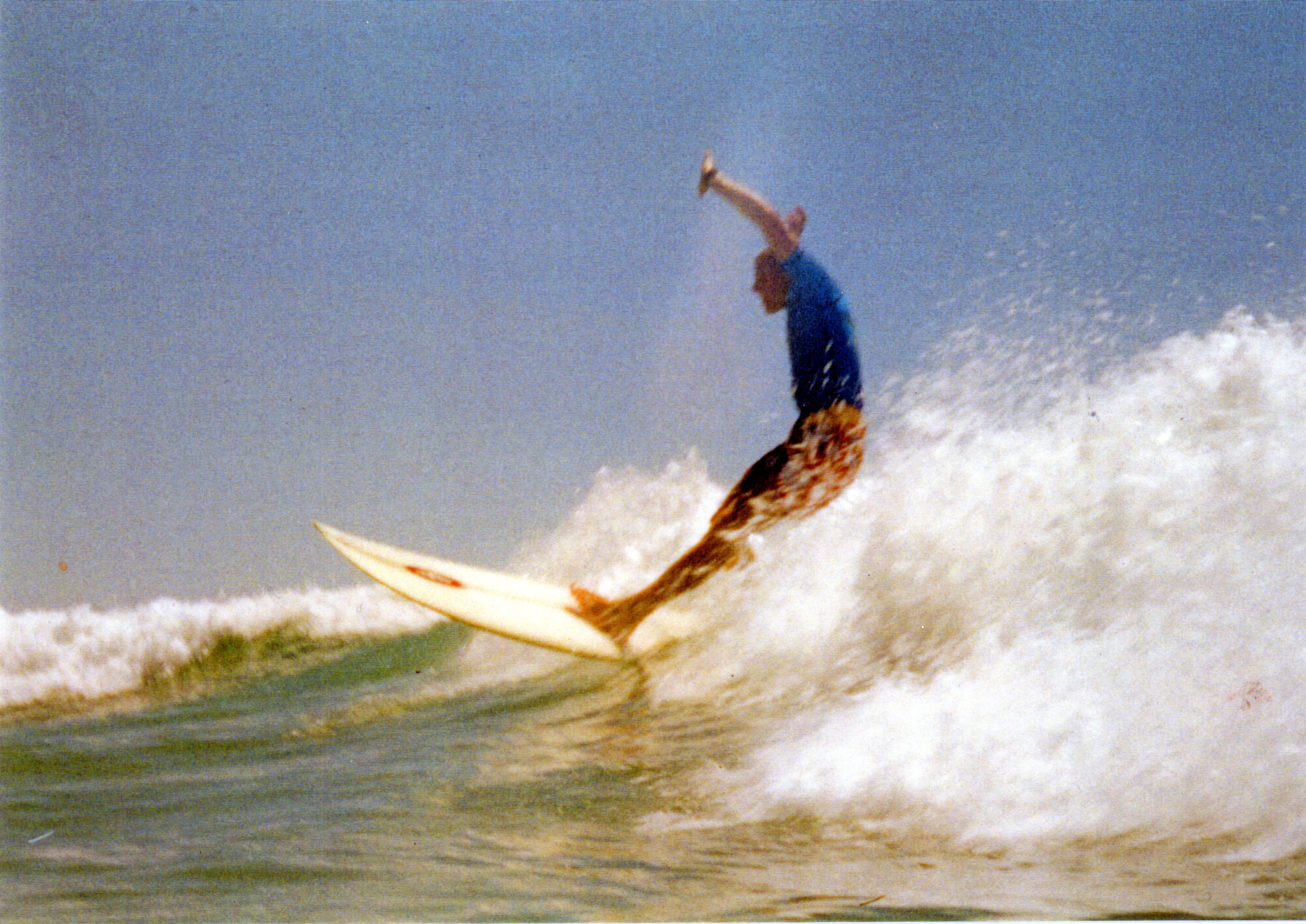 Les surfing, ca 1980