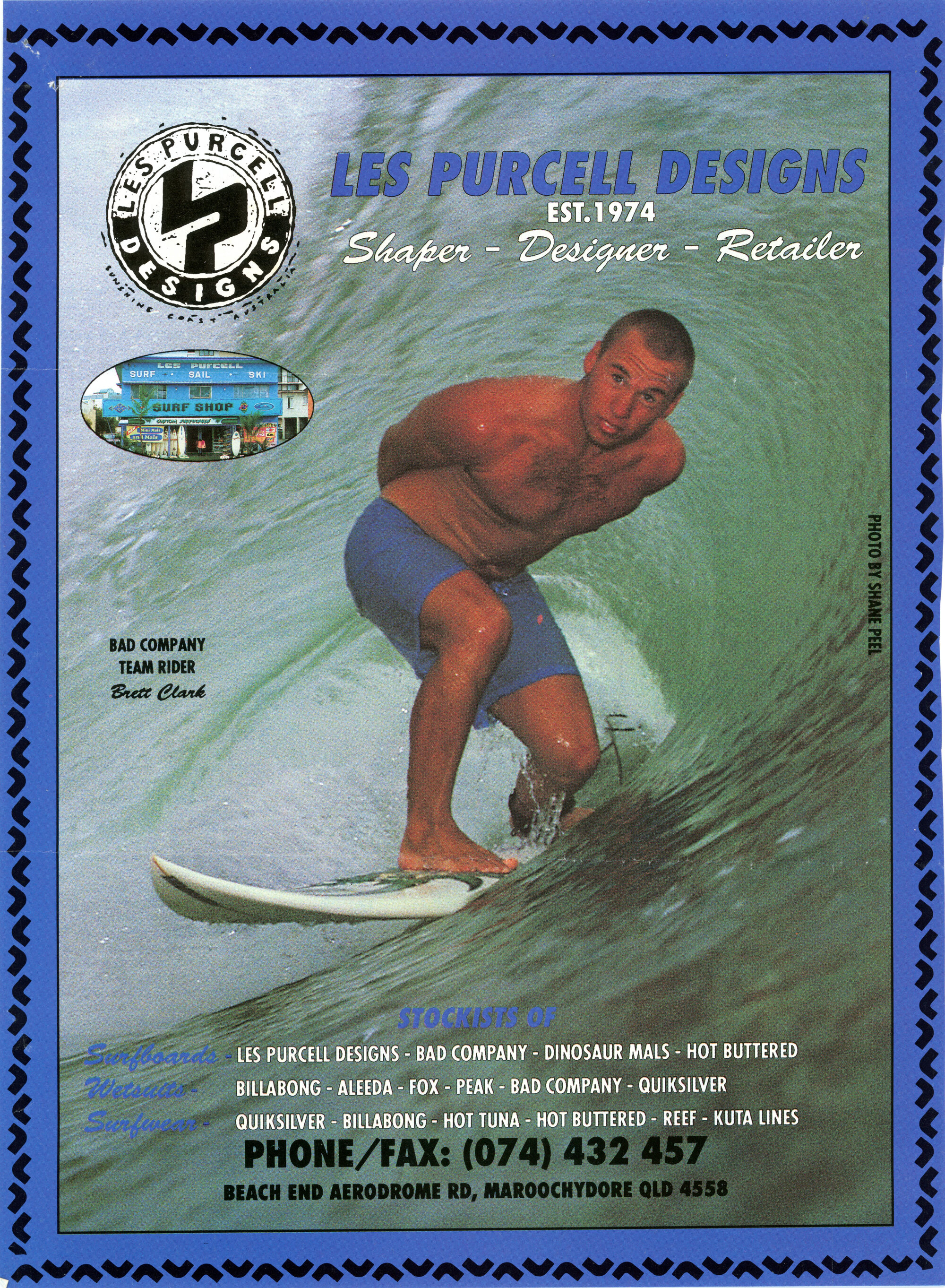 Les Purcell Designs Poster, ca 1980
