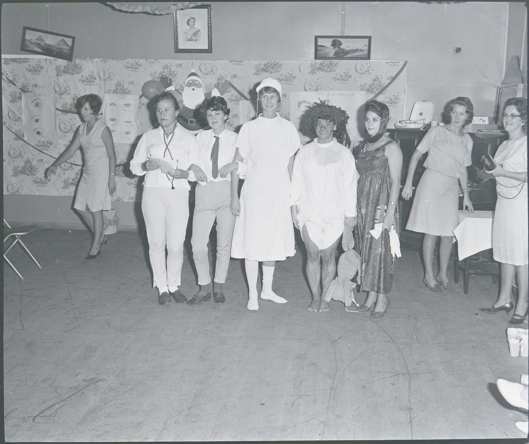 #3 - 1965 Nurses Xmas party 1965- group in costume
