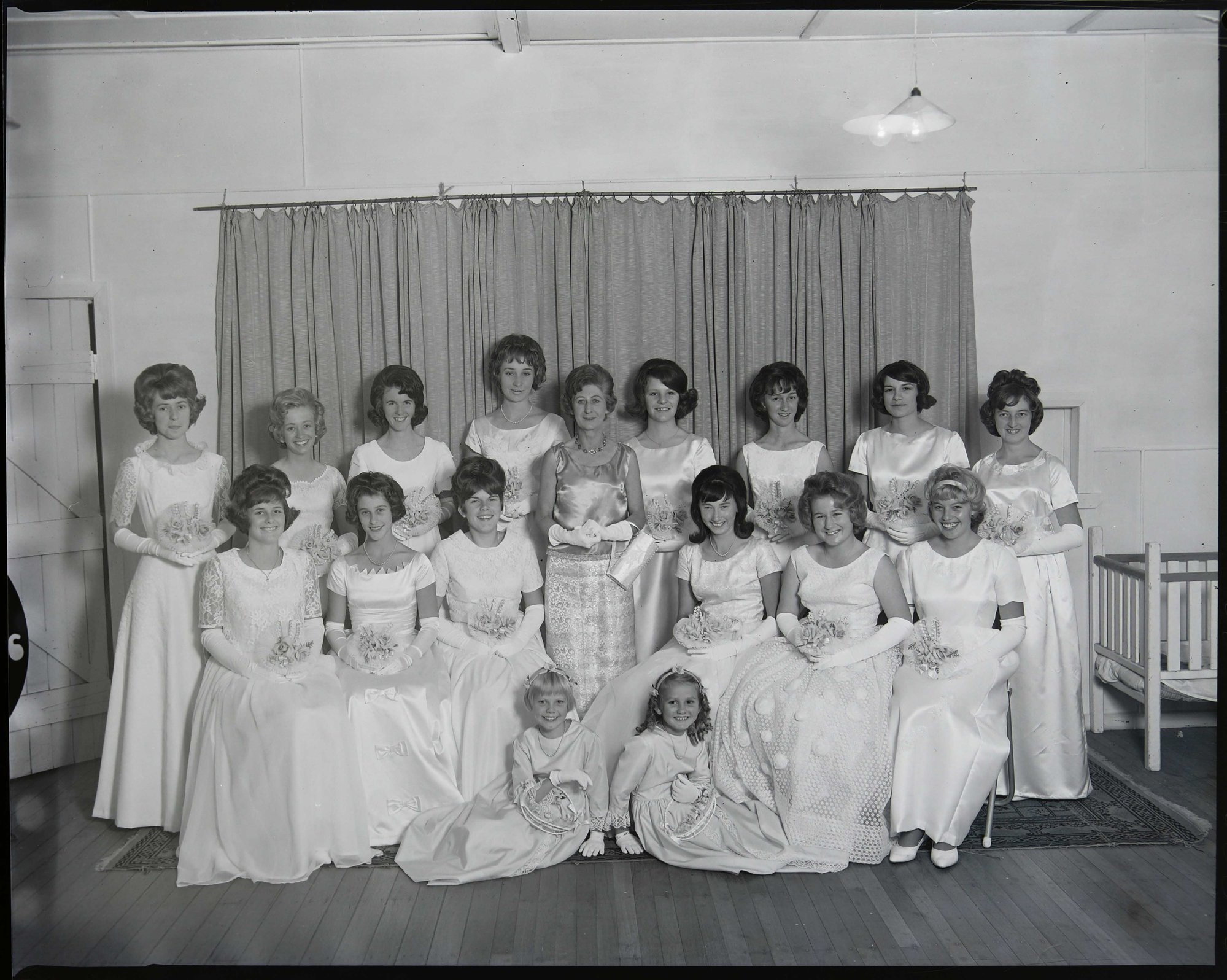 #12 - 1966 Palmwoods Deb Ball 1966 - Deb group