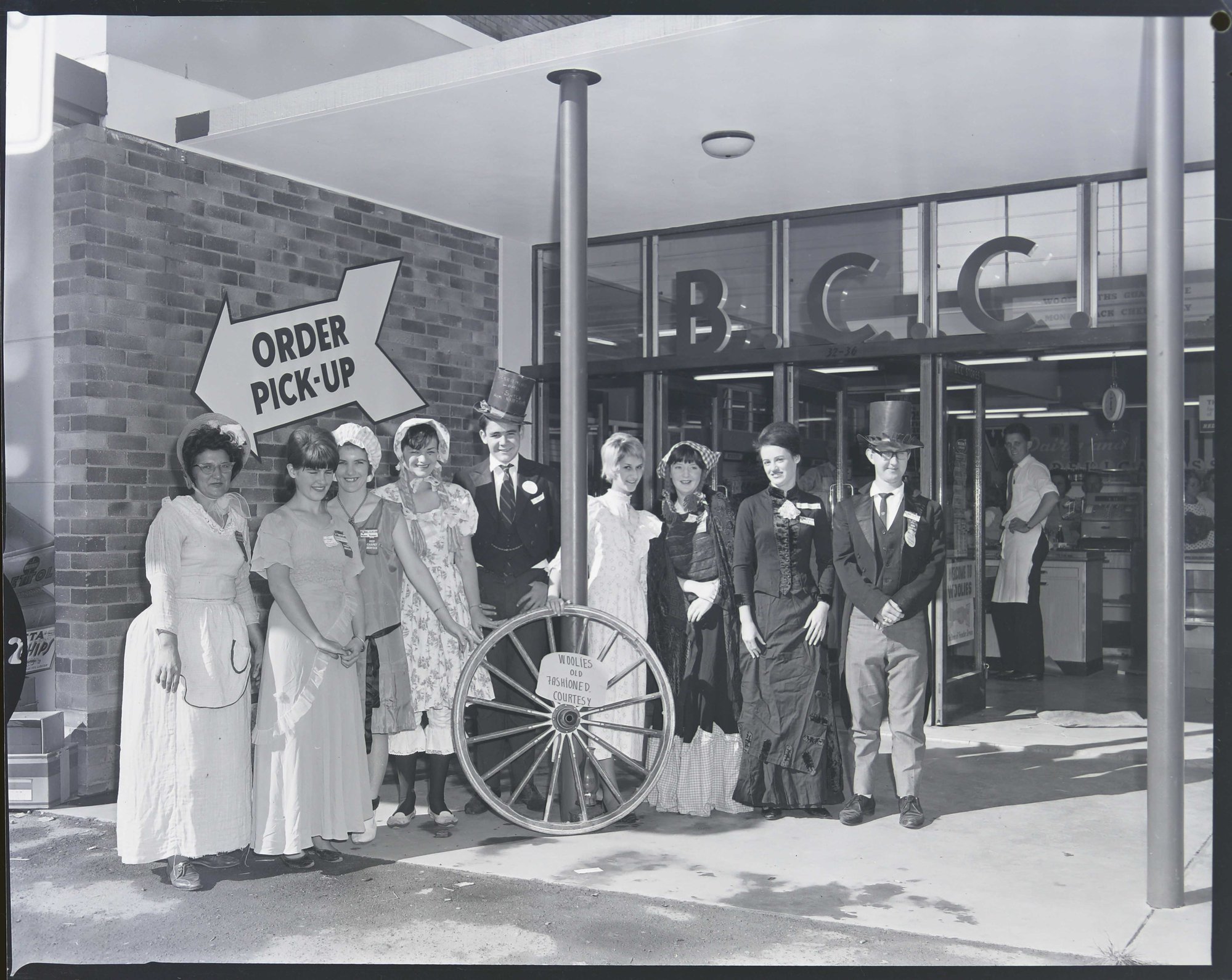 #13 - 1966 BCC employees in costume