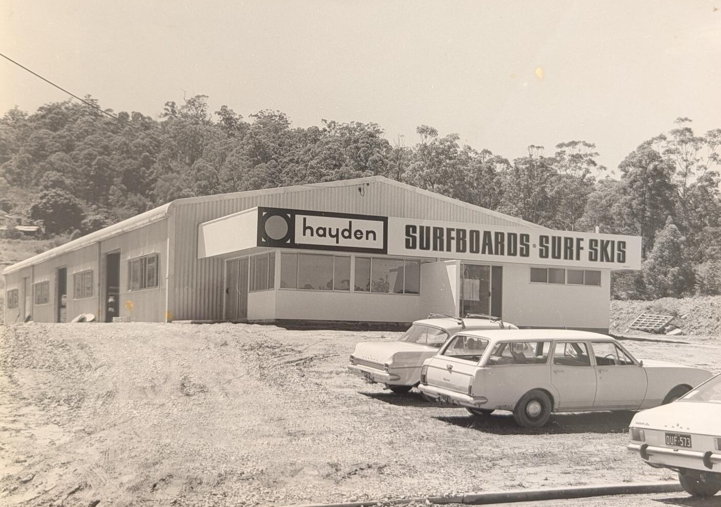 New surfboard factory, Kunda Park