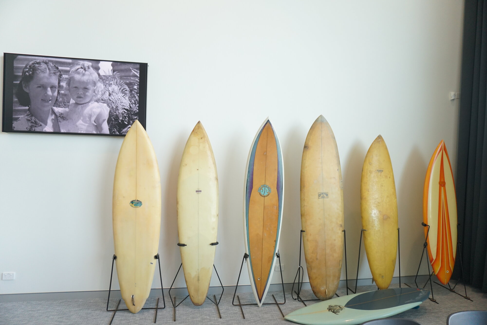 Surfboards on Display 