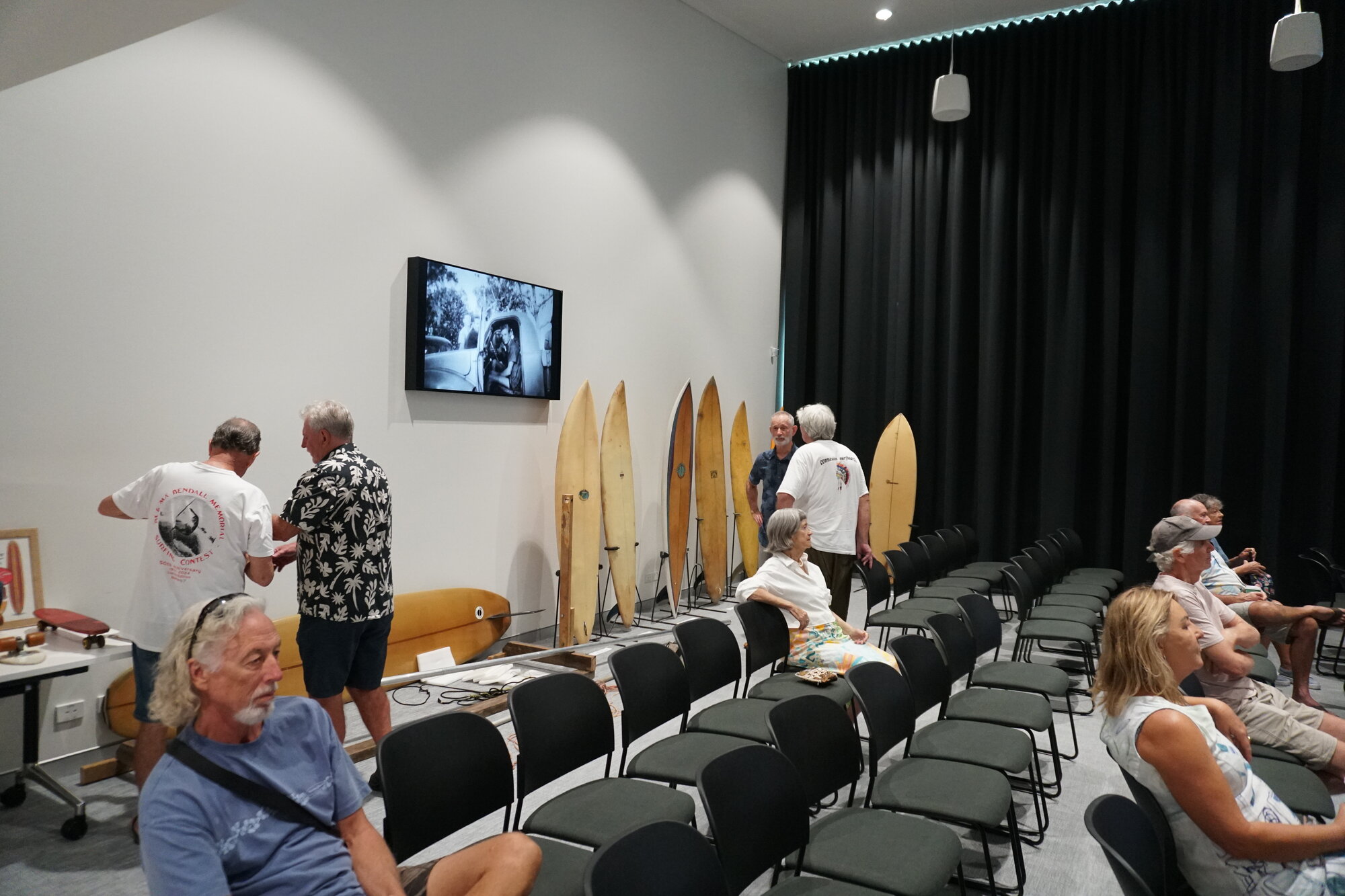 Surfboards on Display