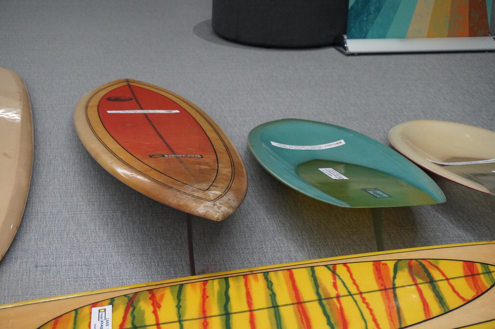 Surfboards on Display