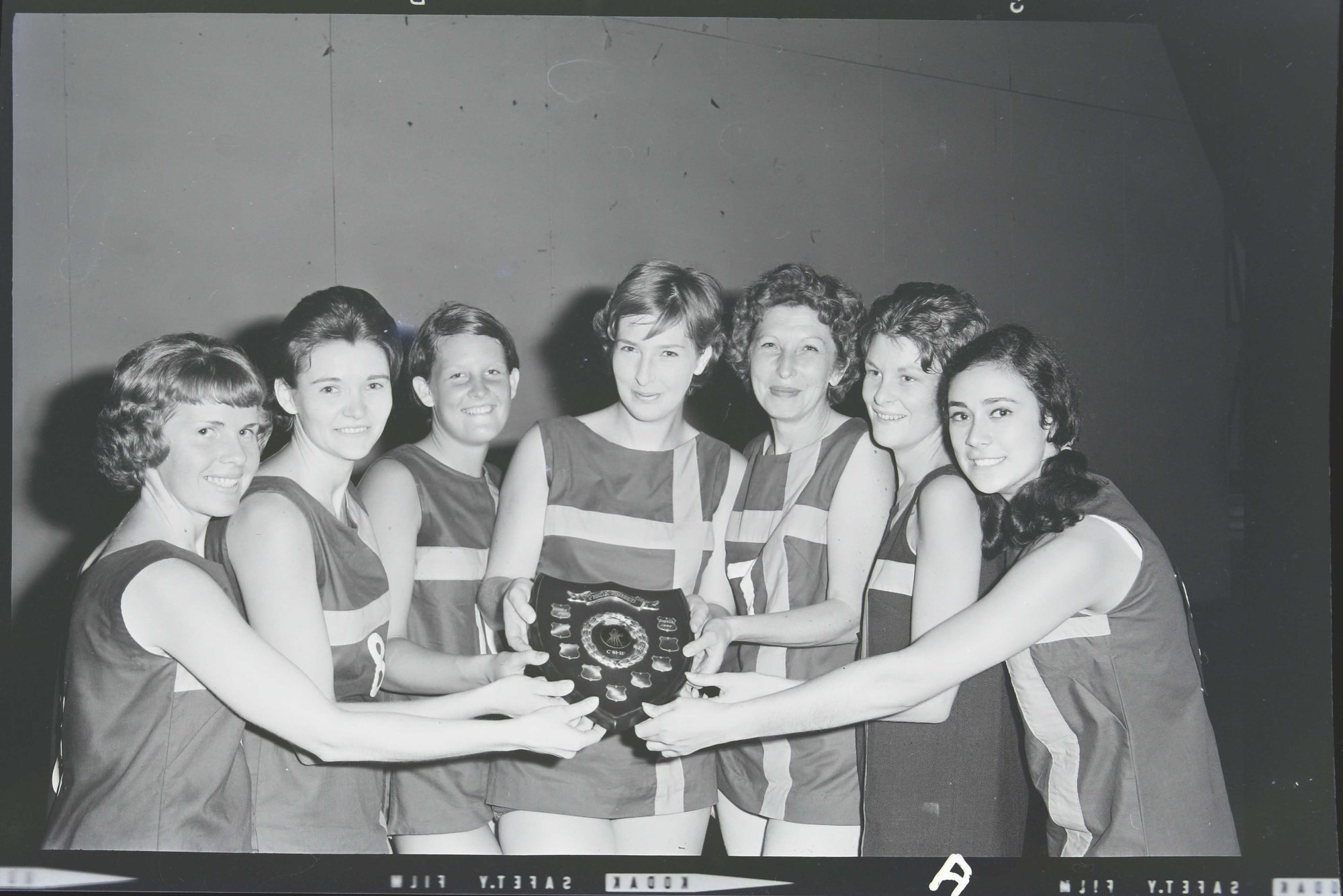 #43 - 1967 Basketball finals December 1967 - girls team