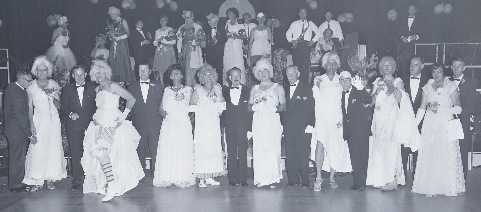 #50 - 1966 Combined Services Club Ball - group