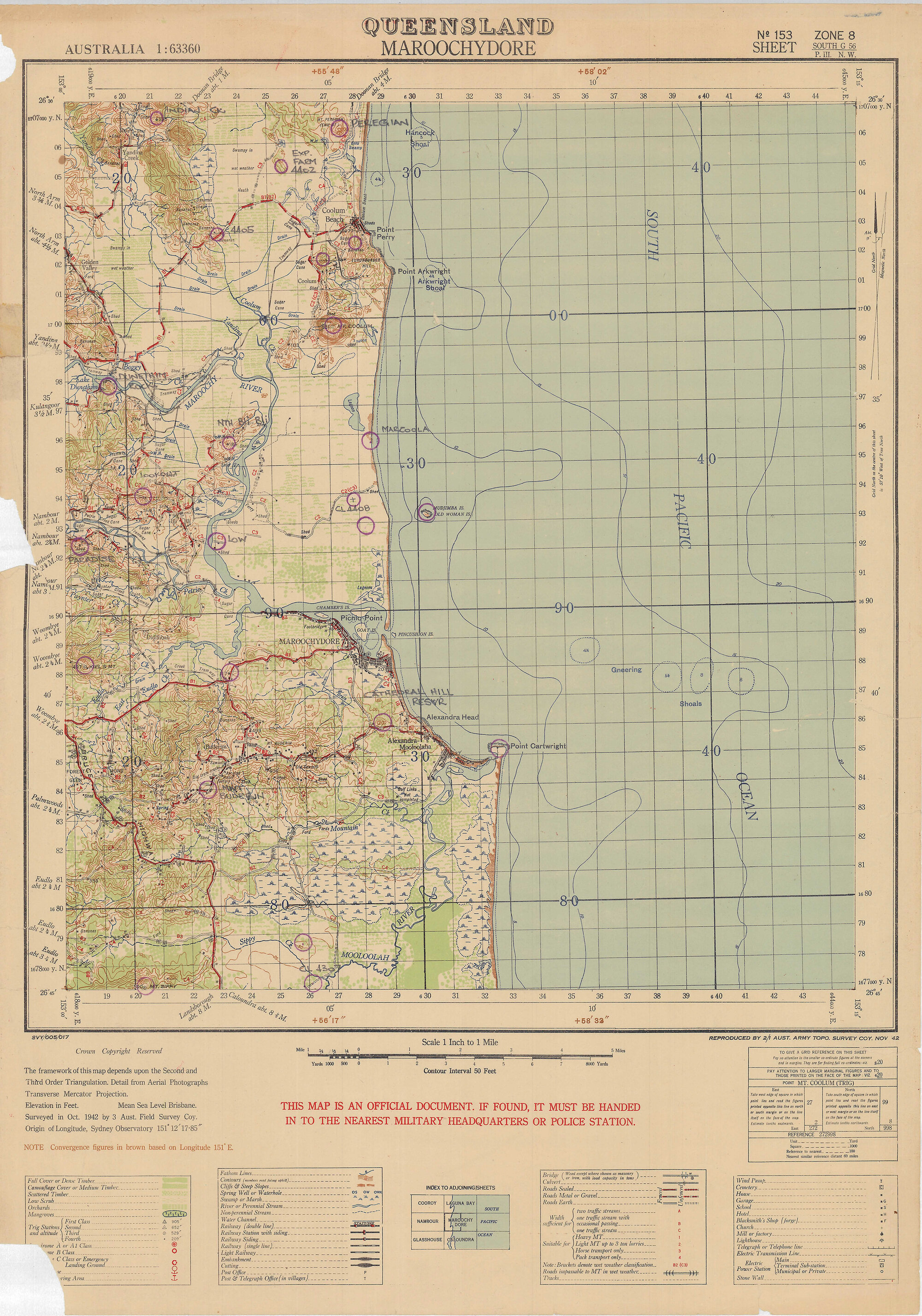 Maroochydore - Zone 8 - Sheet No. 153