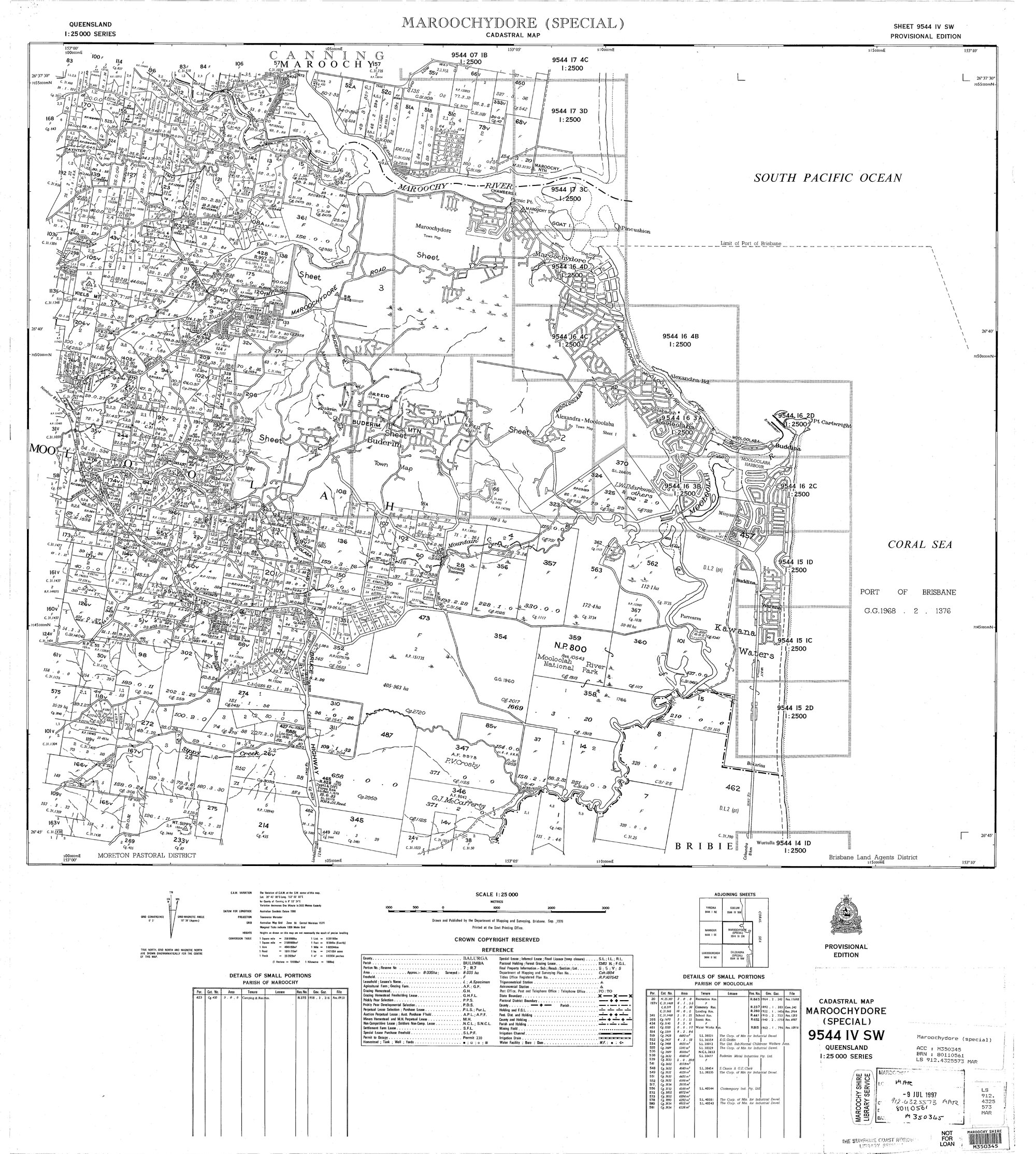 Maroochydore (Special) - Cadastral Map