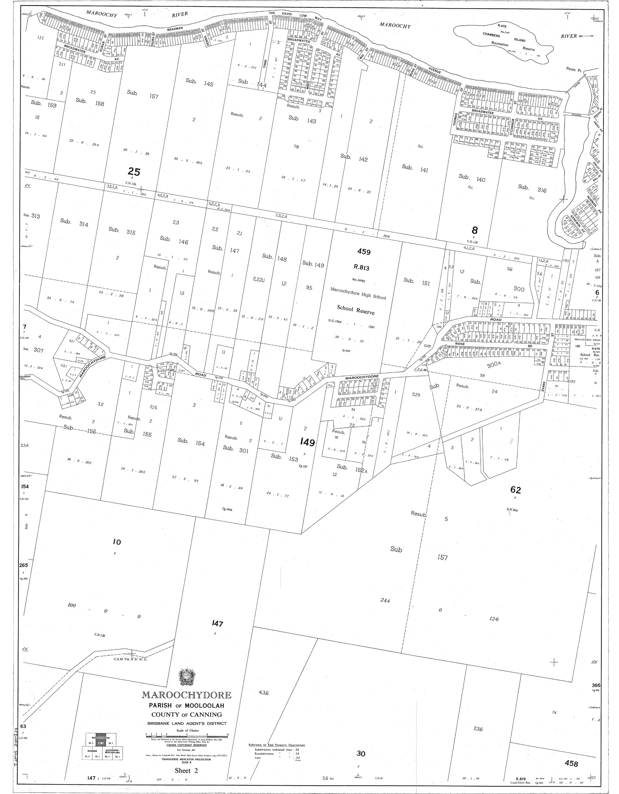 Maroochydore - Parish of Mooloolah - County of Canning - Sheet 2