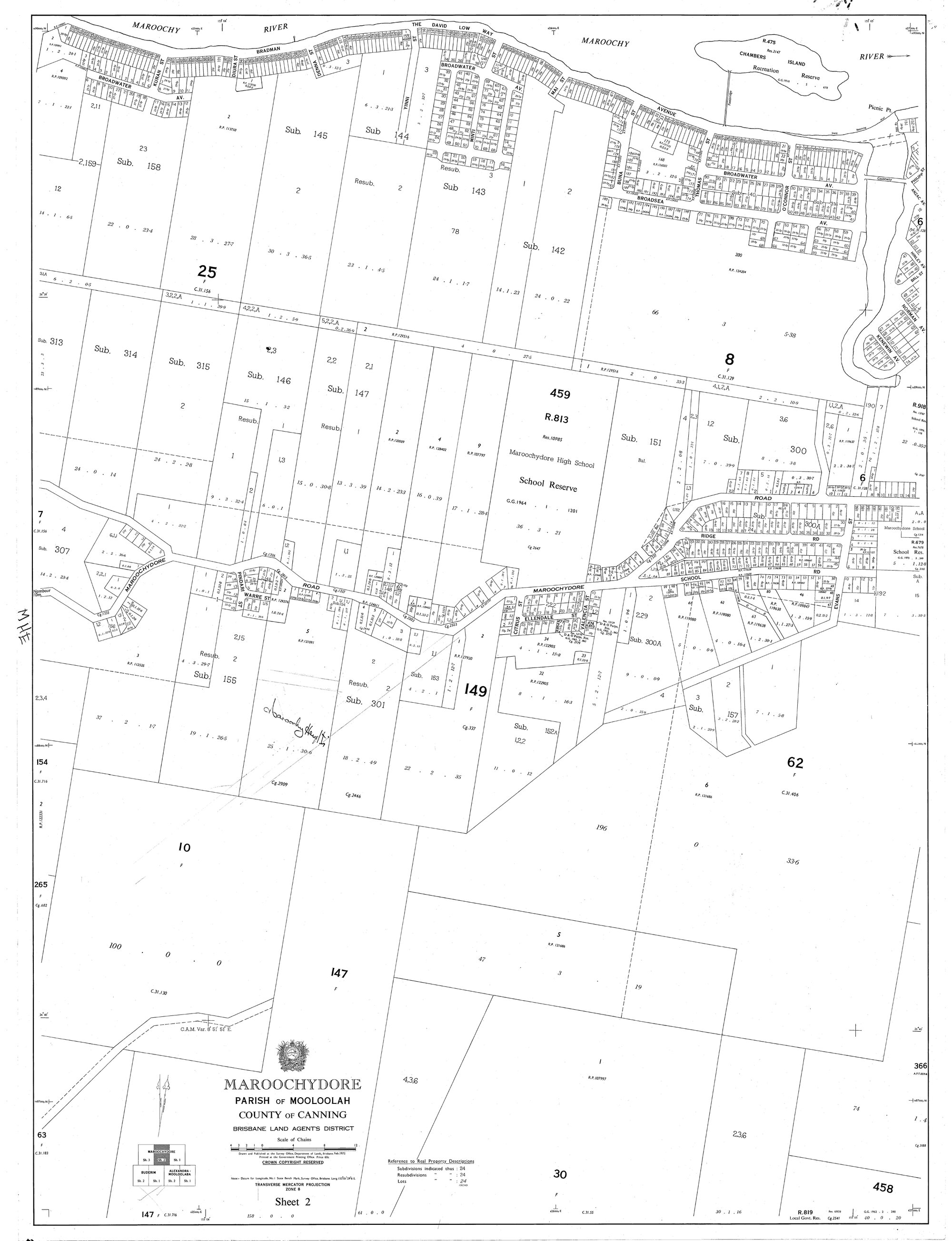 Maroochydore - Parish of Mooloolah - County of Canning - Sheet 2