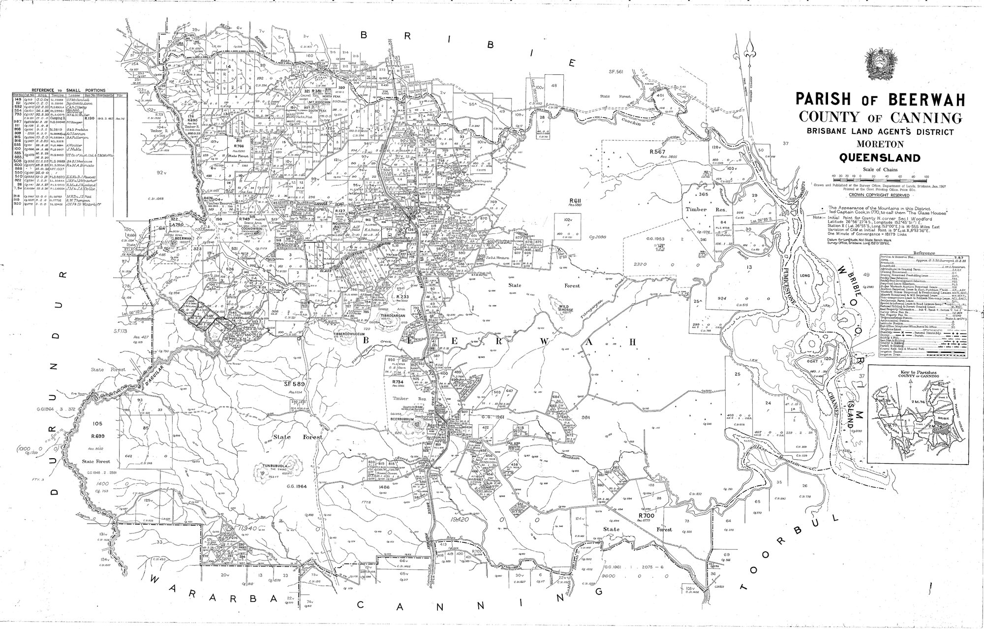 Parish of Beerwah - County of Canning