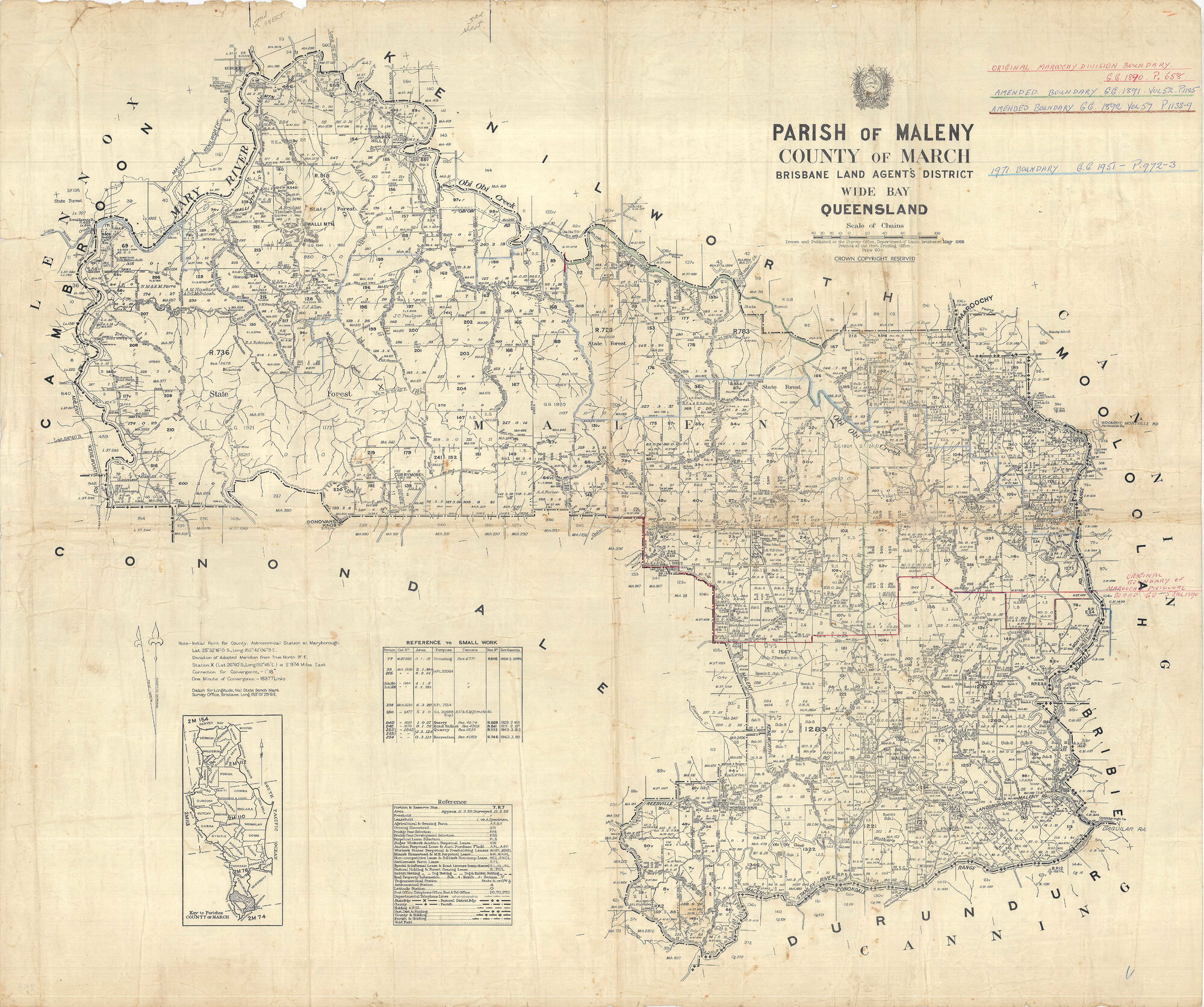 Parish of Maleny - County of March