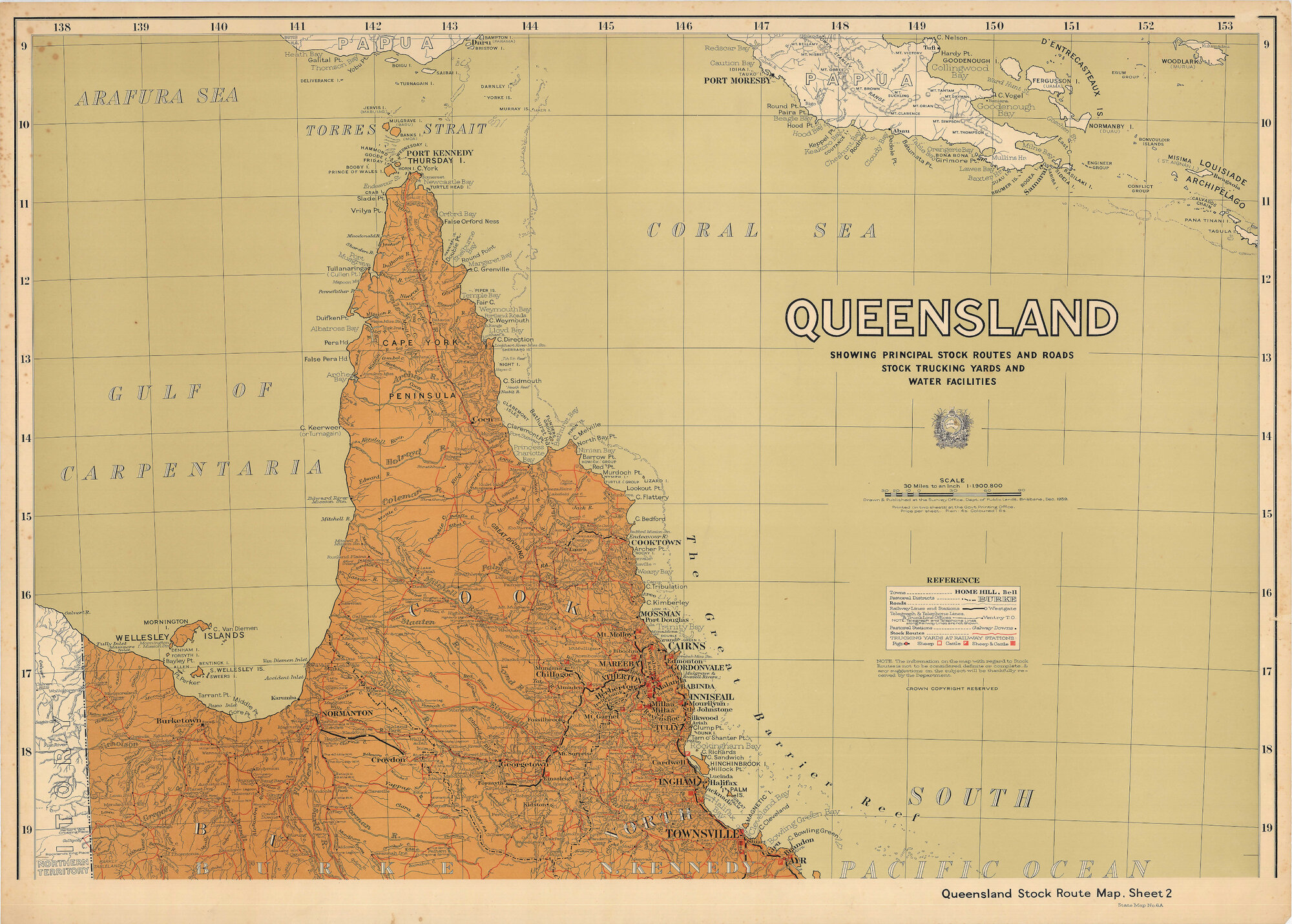 Queensland Stock Route Map - Sheet 2