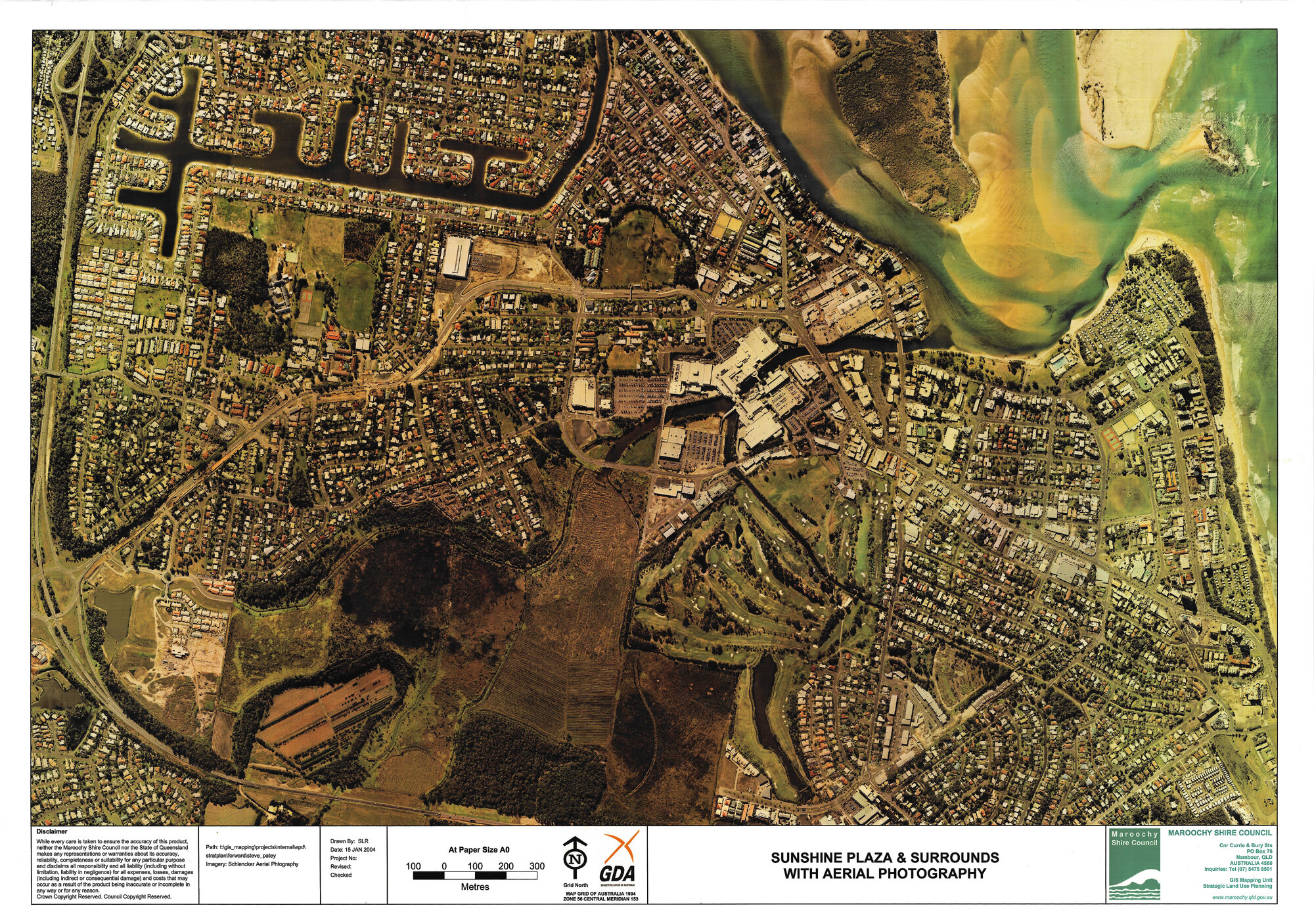 Sunshine Plaza &amp; Surrounds with Aerial Photography