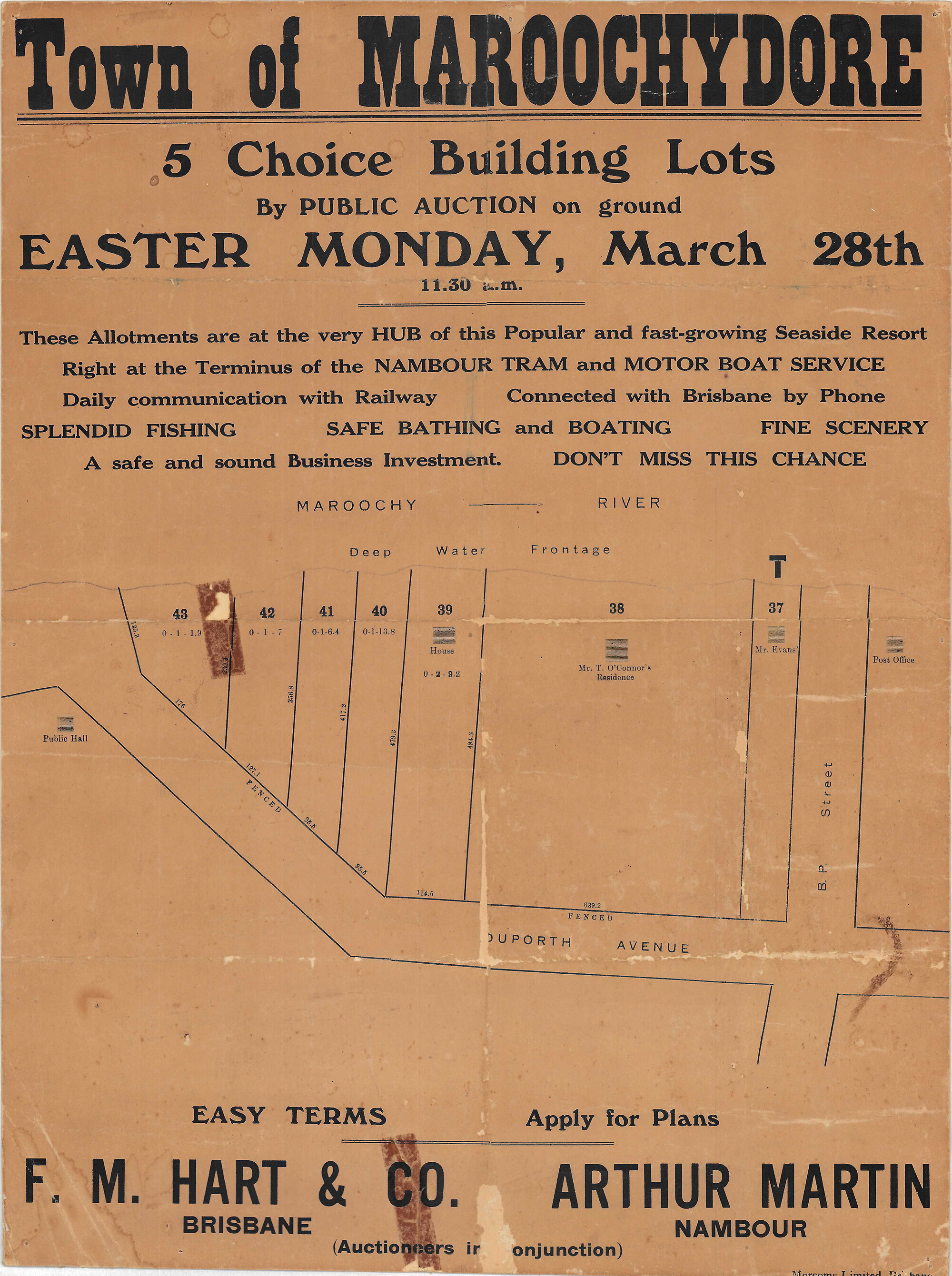 Town of Maroochydore - Advertisement