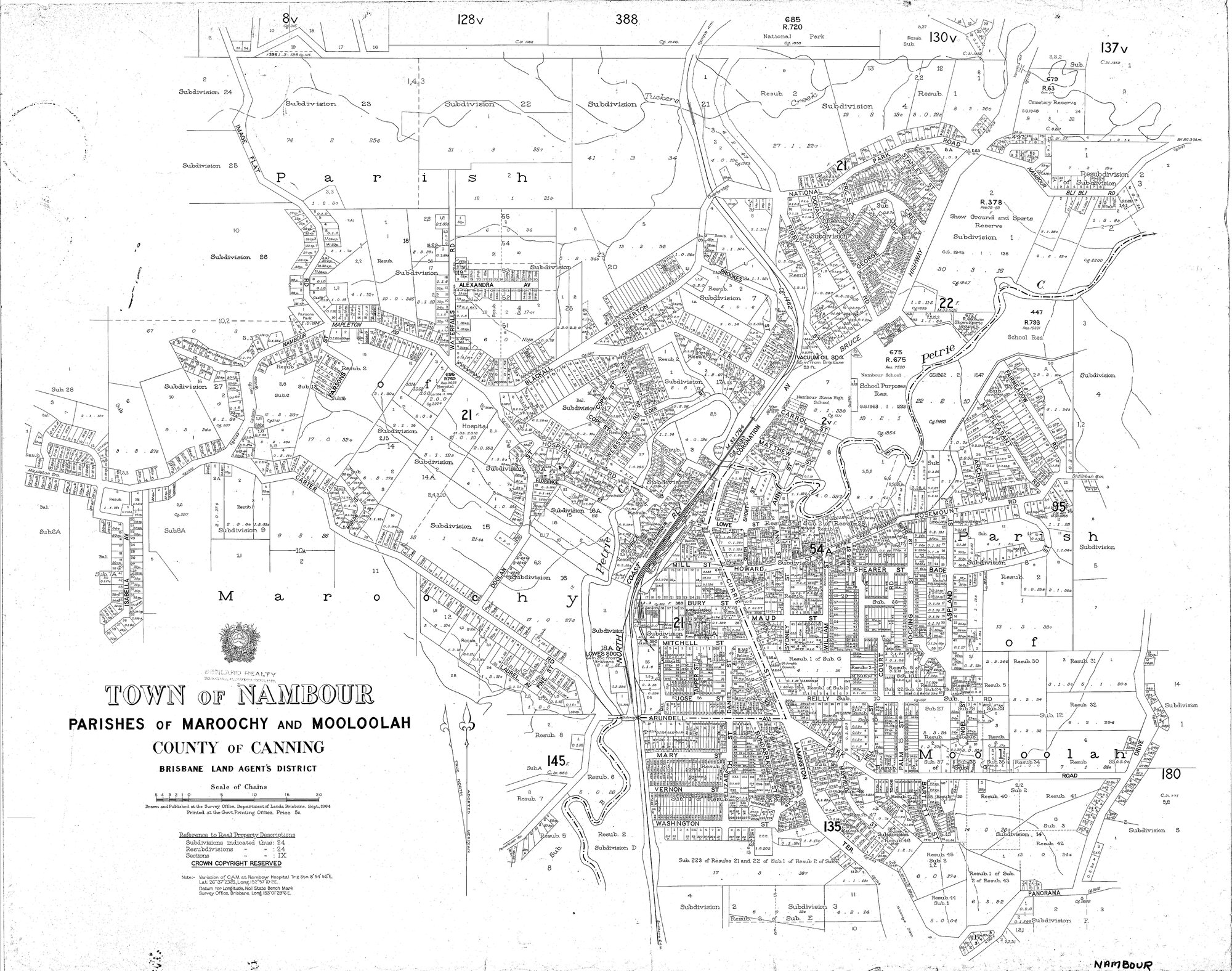 Town of Nambour - September 1964