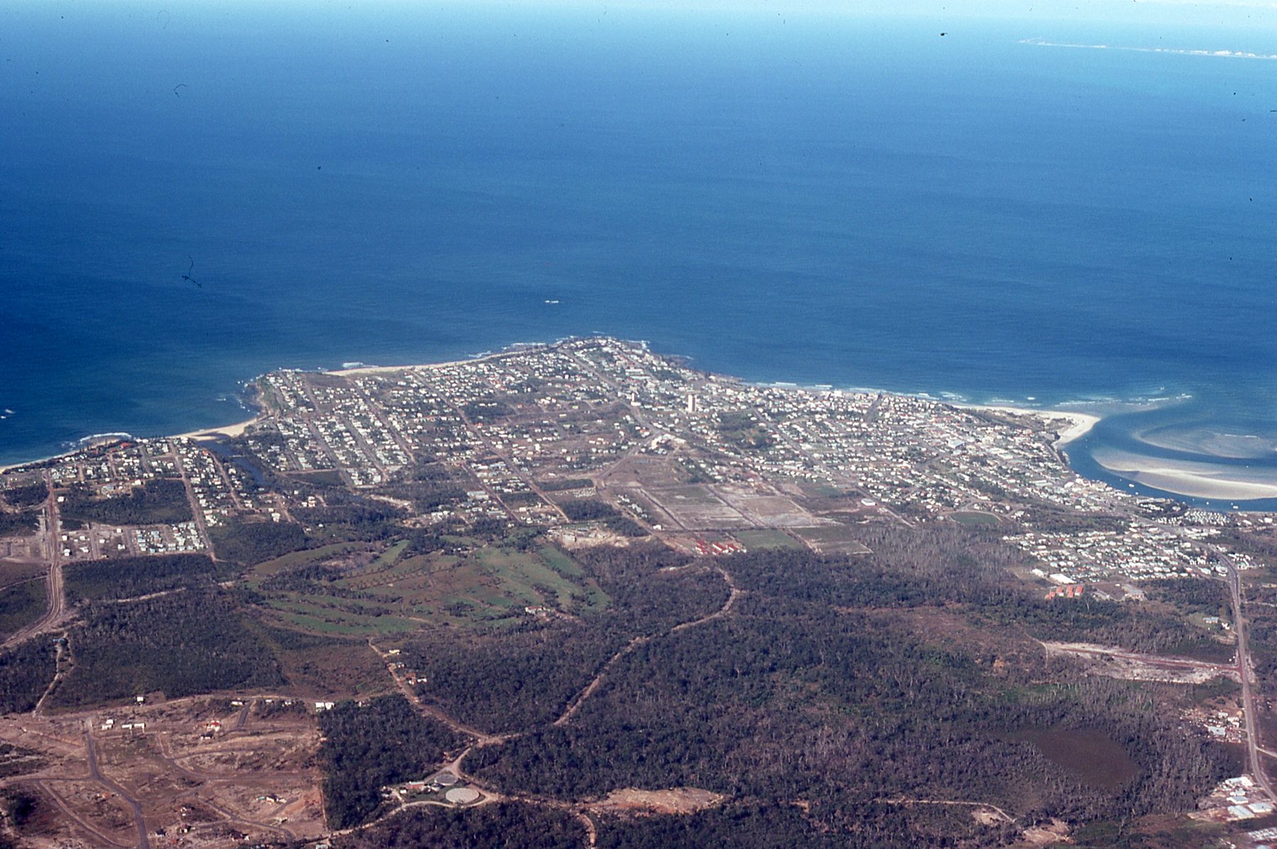 from East-West Fokker service to Sydney