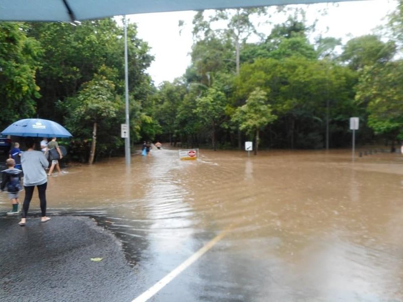 Flooding 2022 - Stringybark Drive Buderim, 23 Feb 
