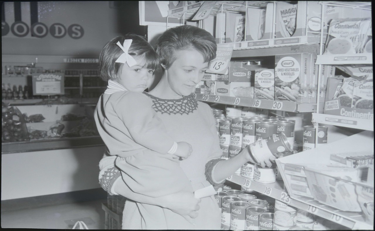 #74 - Downtown Shopping Area - 1970