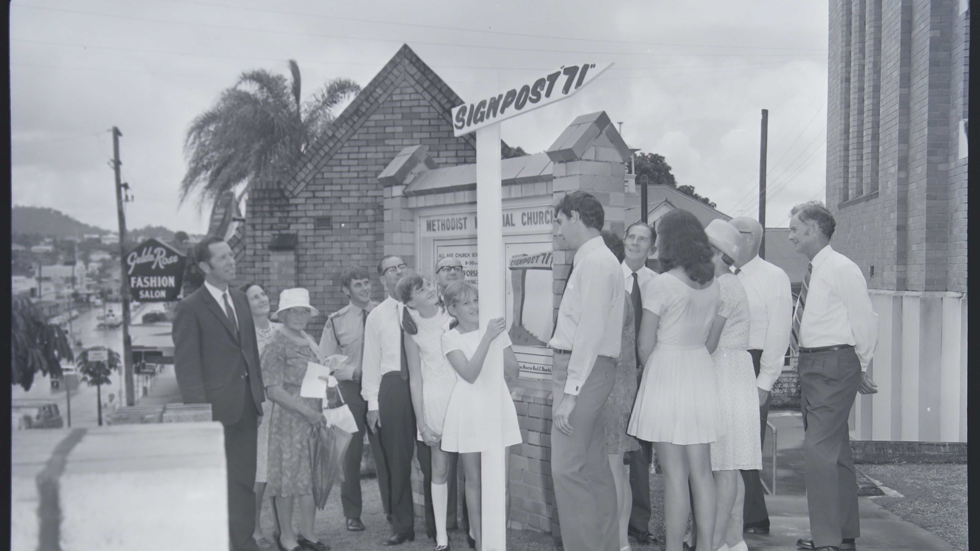 #86 - Methodist Church Signpost - 1971