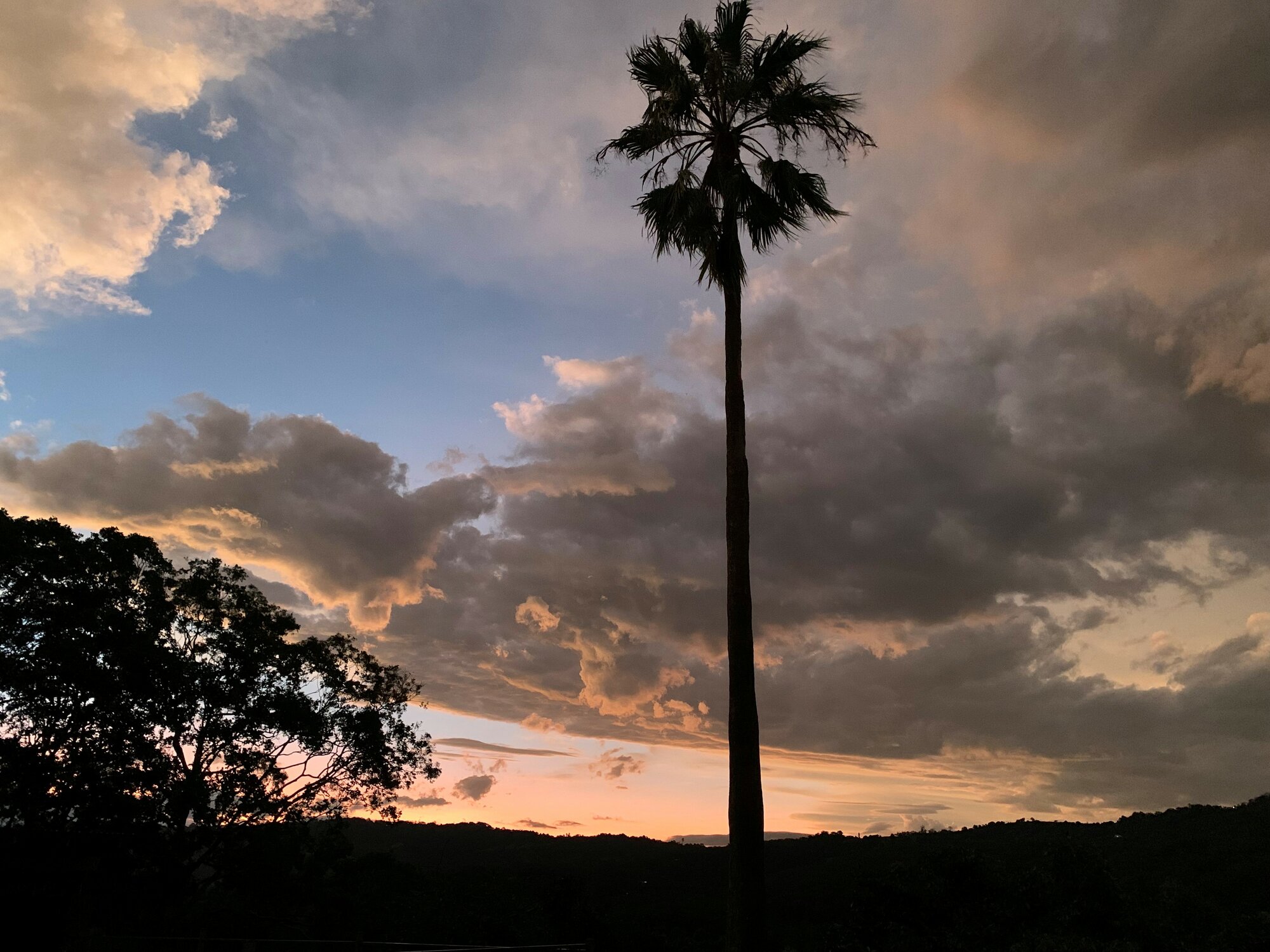 Sunset over the Blackall Range