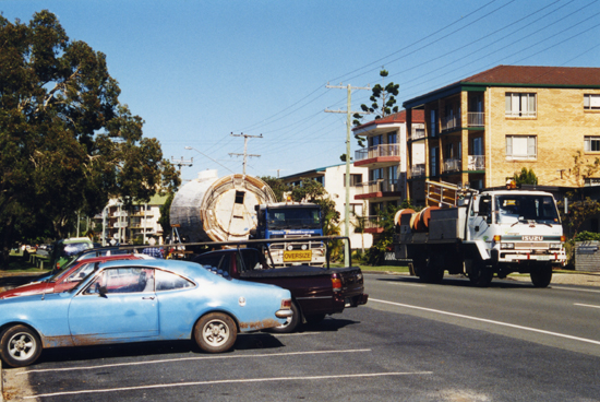 Relocating the old Caloundra Lighthouse back to its original site on Canberra Terrace