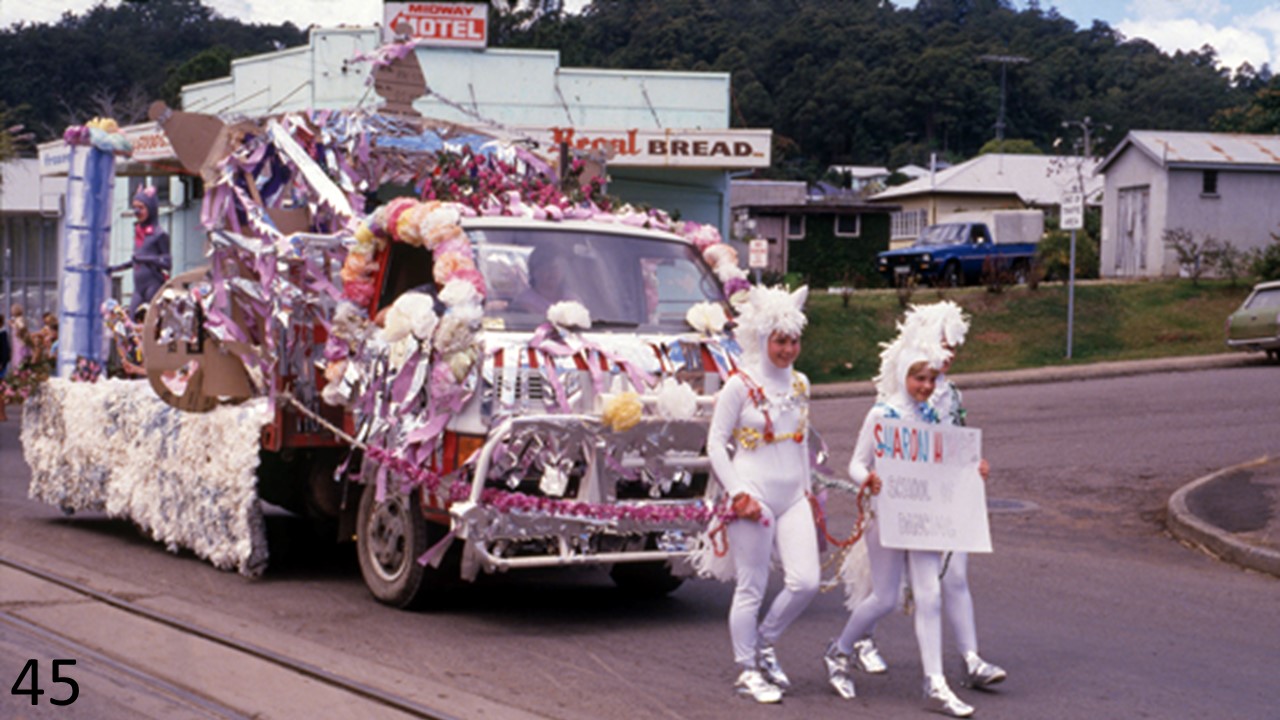 Sugar Festival Parade, Nambour, 1985