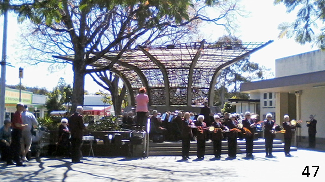 Nambour Town Square, Salvation Army Female members 