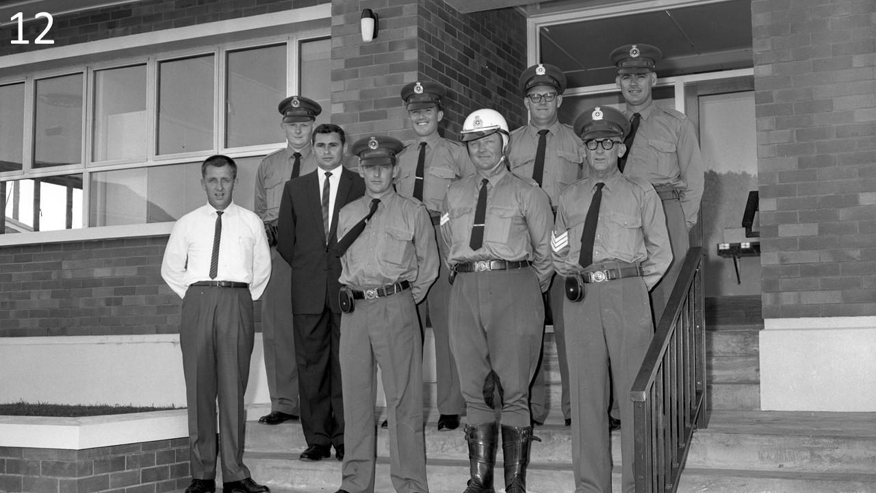 Nambour Police Station, Currie Street, 1964