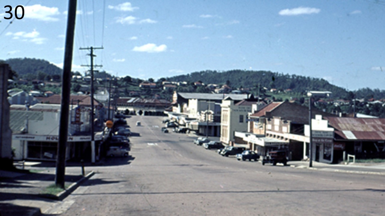 Currie Street, Nambour, 1960