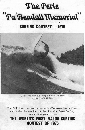  The Perle 'Pa Bendall Memorial' Surfing Contest
