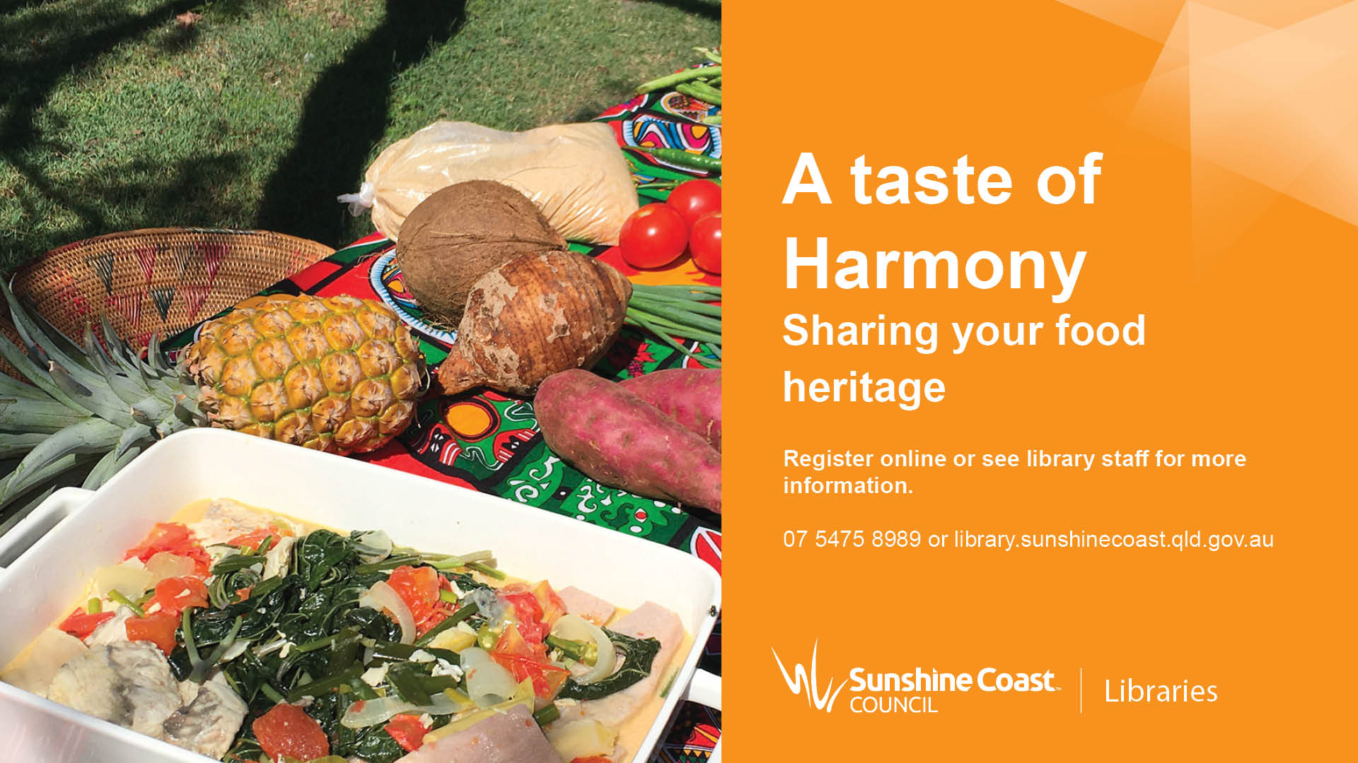 A taste of Harmony event TV Media REGIONAL March 2022