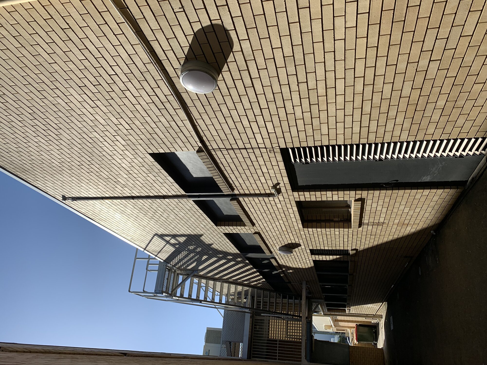 Alley in the sun