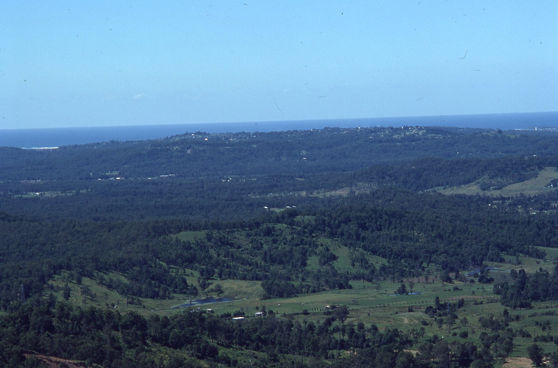 Buderim from the Blackall Range