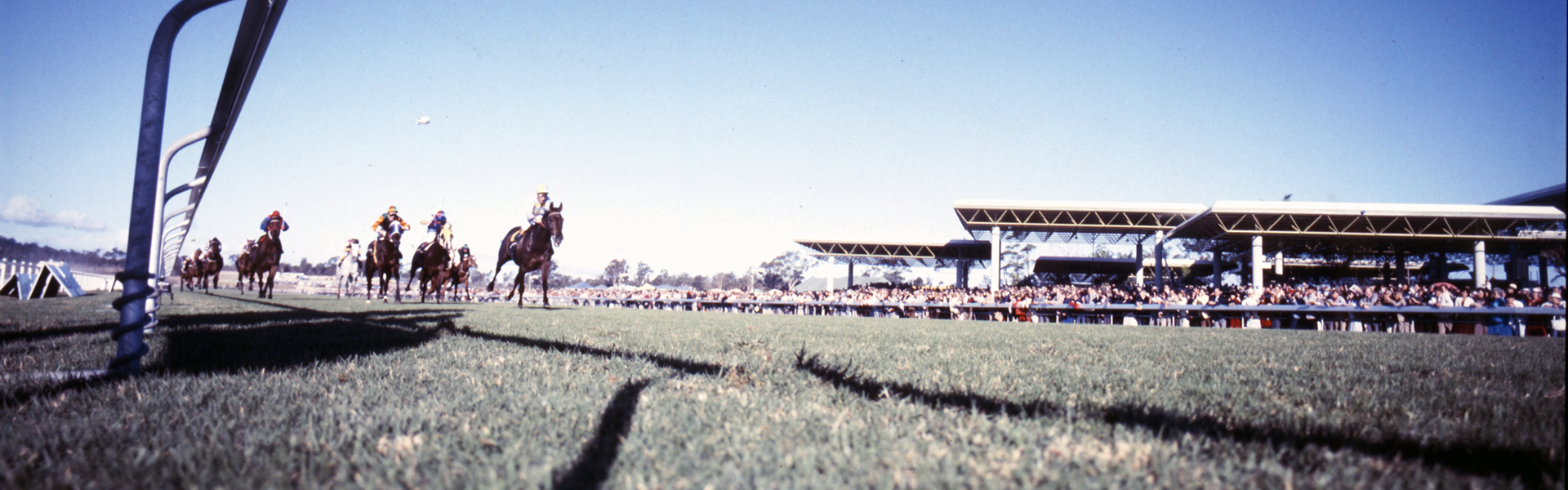 First race meeting conducted by the Sunshine Coast Turf Club at Corbould Park
