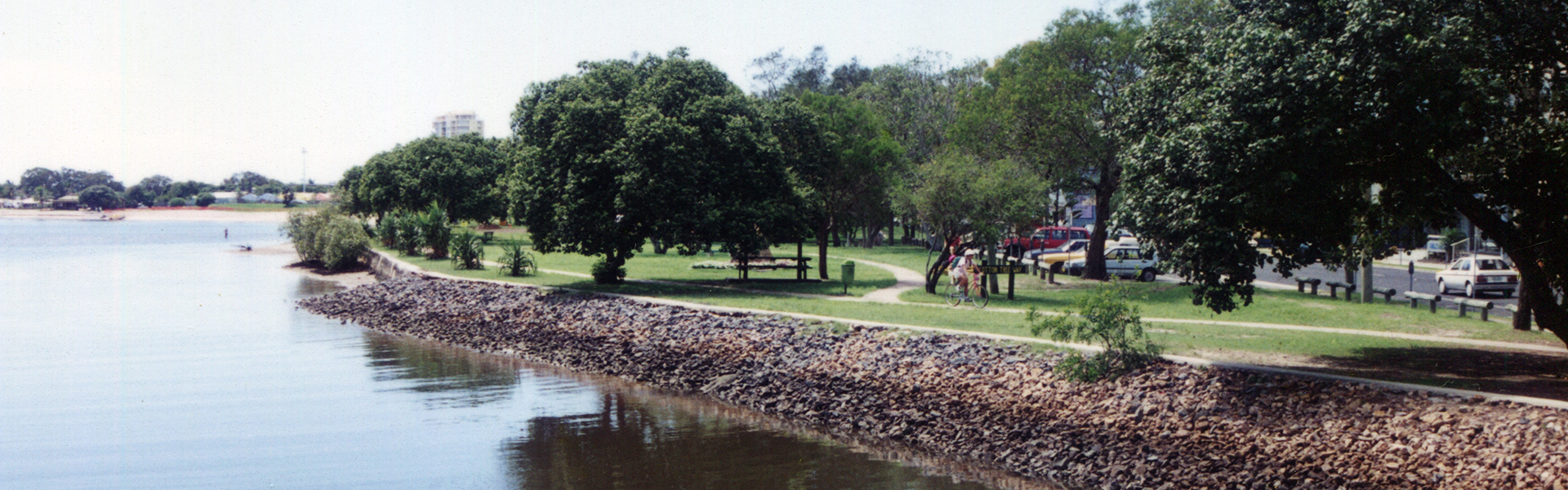 Cotton Tree Park on the Maroochy River bank