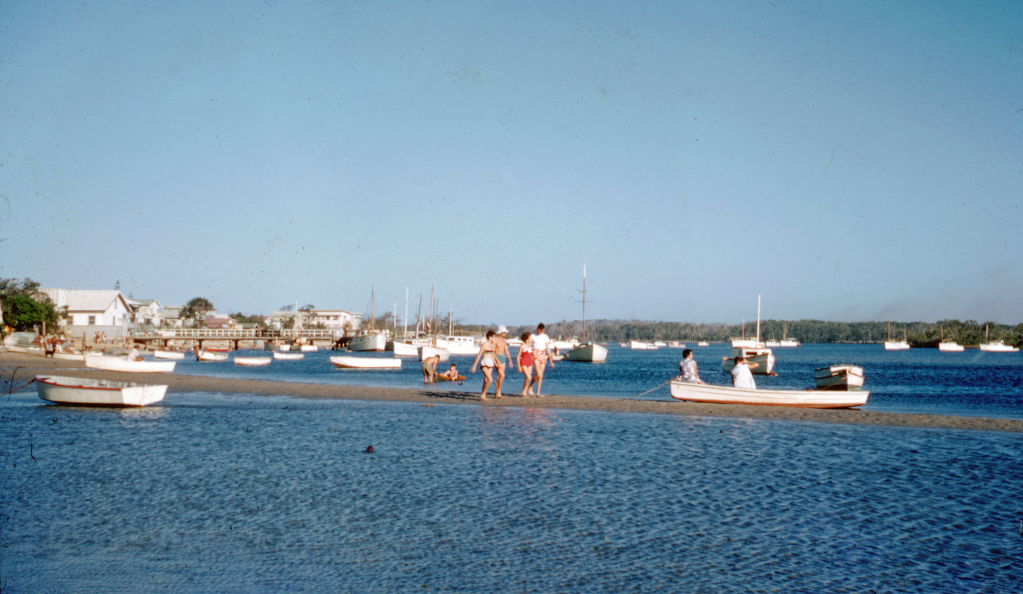  Boats on the Mooloolah River at Mooloolaba