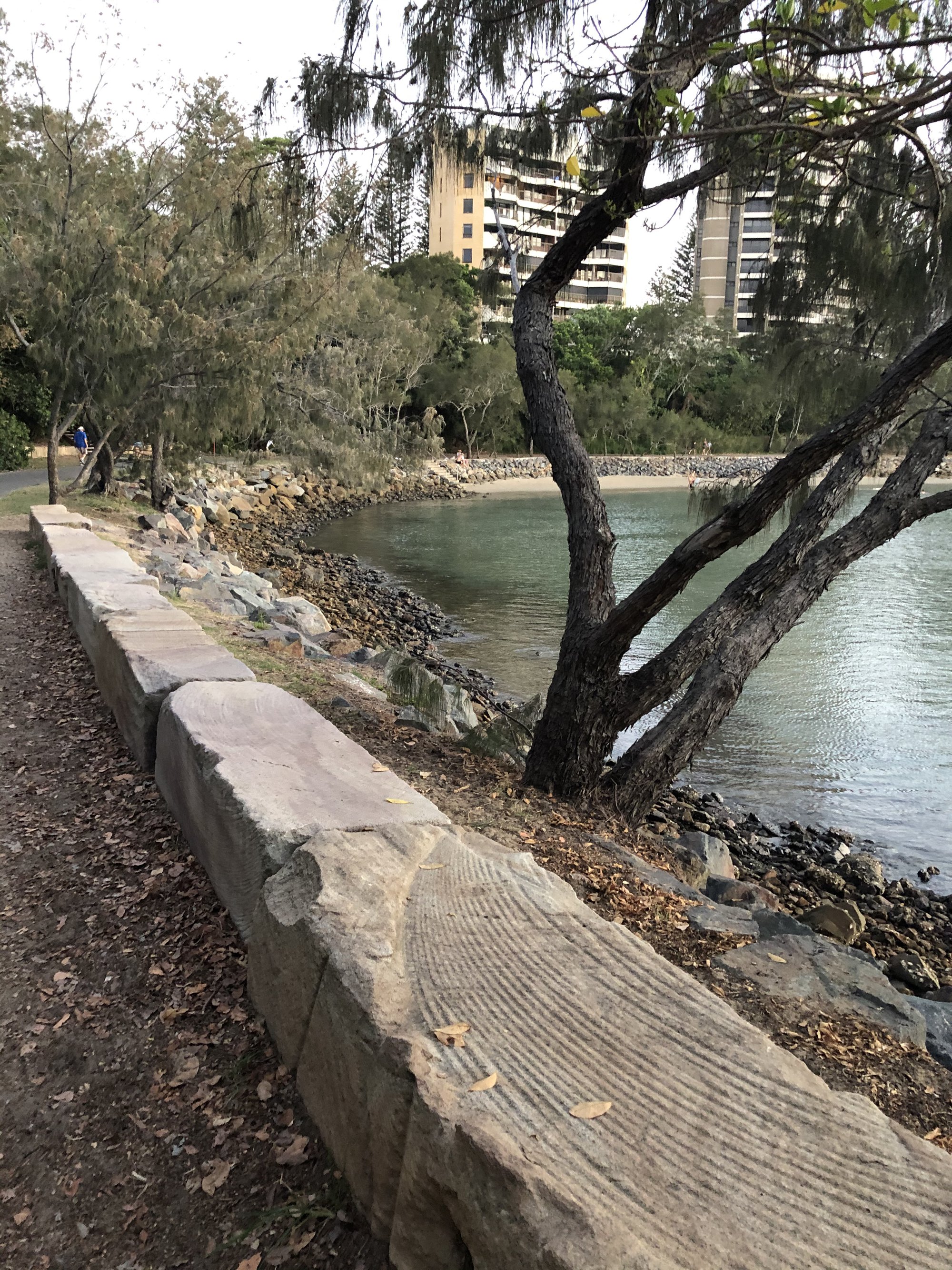Mooloolah River mouth pathway, Point Cartwright